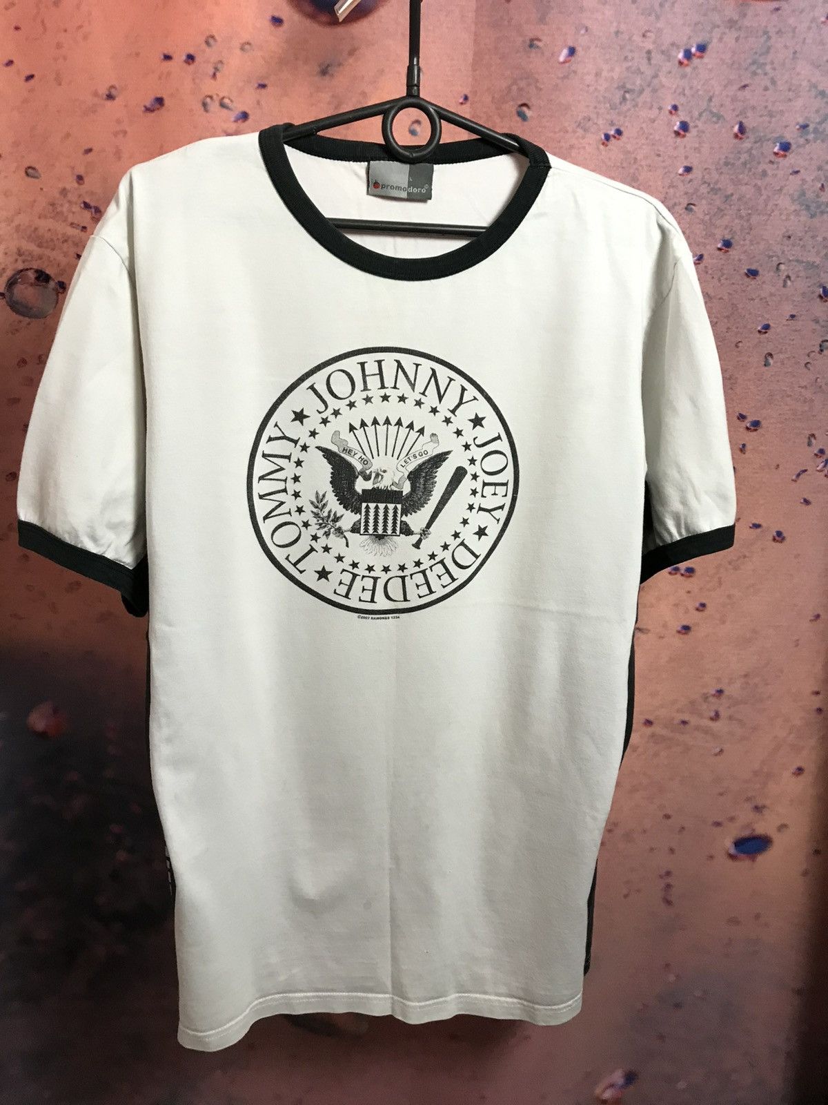 Band Tees × Vintage Vintage Ramones band rock tee Size US L / EU 52-54 / 3 - 2 Thumbnail