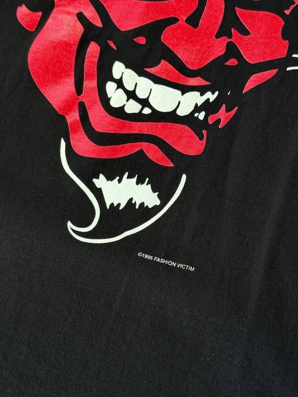 Fashion Victim Vintage 1995 Fashion Victim "Devil Head" Tee Black - M Size US M / EU 48-50 / 2 - 4 Thumbnail