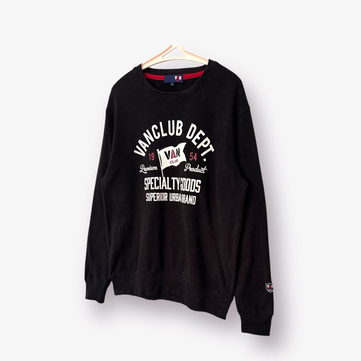 Van 🔥 Van Club Sportwear Sweatshirt - L Size US S / EU 44-46 / 1 - 3 Thumbnail