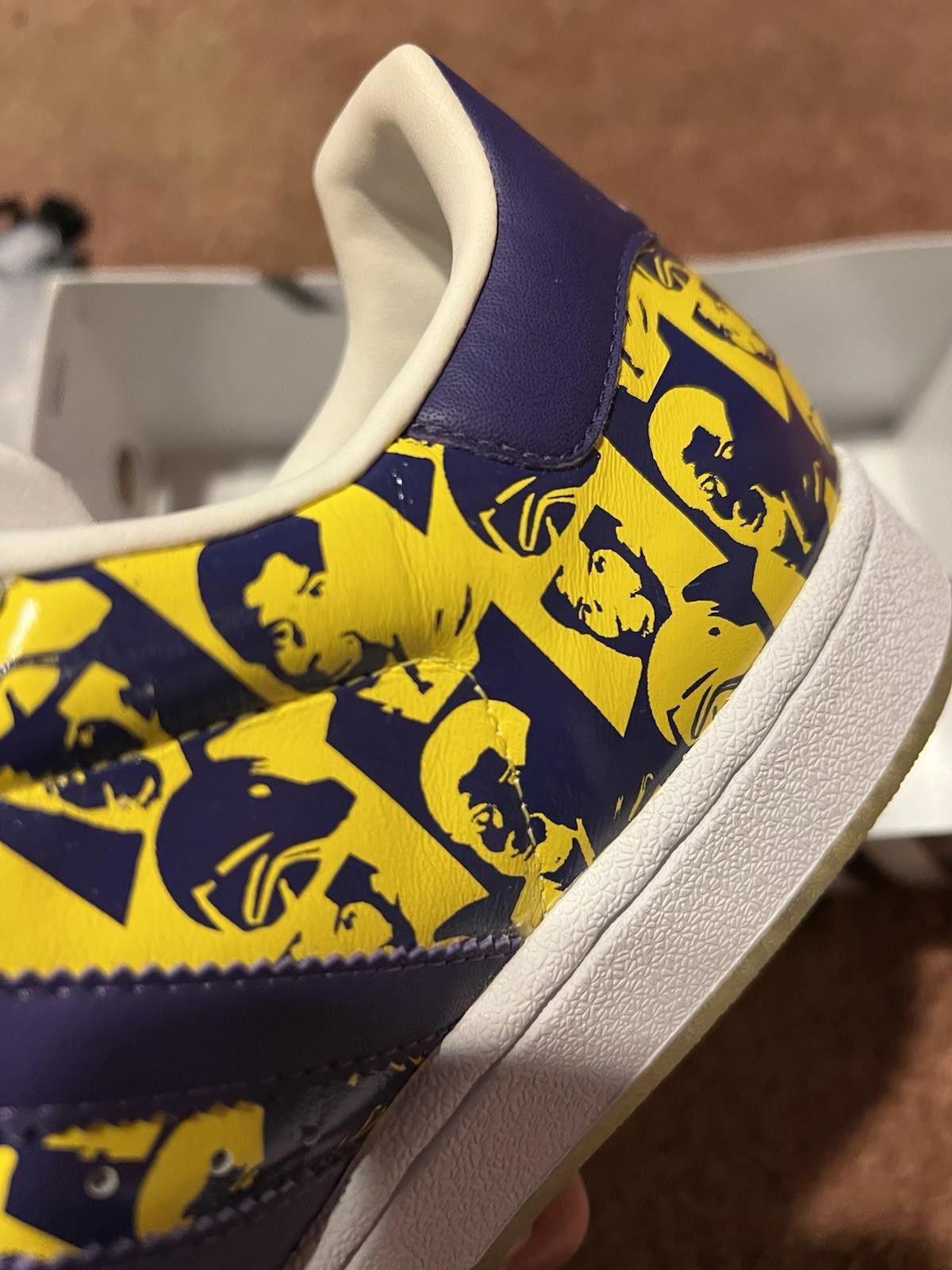 Adidas ADIDAS 35th ANNIVERSARY SUPERSTAR KAREEM ANDY WARHOL 133748 Size US 11 / EU 44 - 7 Thumbnail