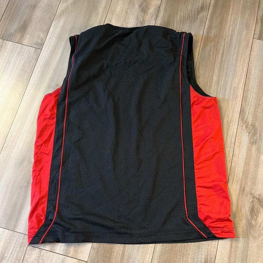 Nike Y2K Nike Center Swoosh Black Basketball Jersey Men XL Bin I- Size US XL / EU 56 / 4 - 5 Thumbnail