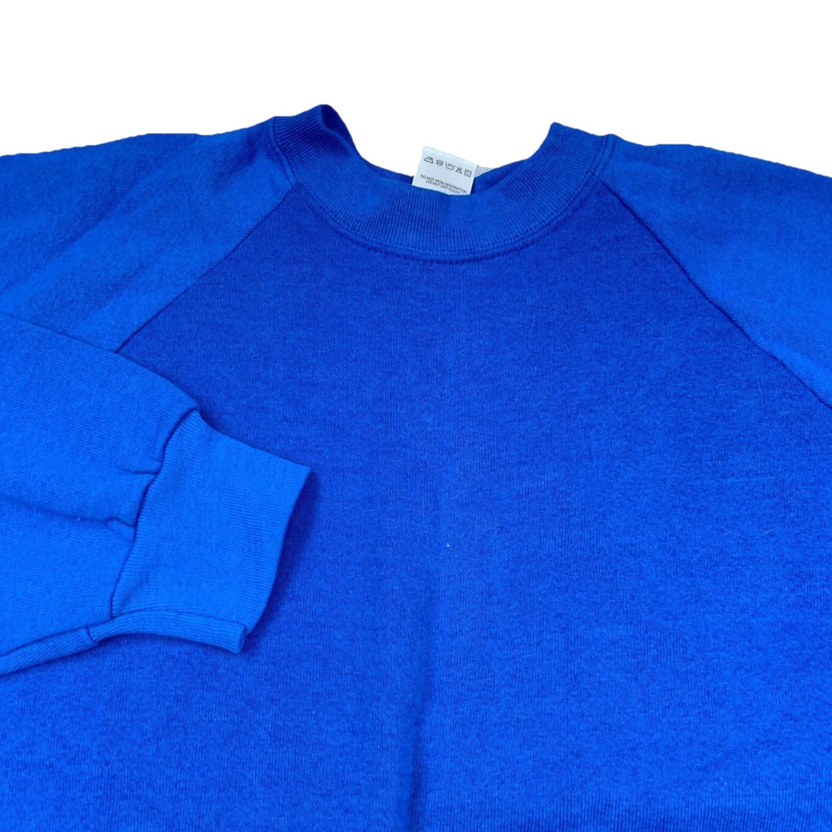 Fruit Of The Loom VINTAGE Fruit of the Loom Sweatshirt Men XL Blue Crewneck Pullover Sweatshirt Regular Sweatshirt Blue Mens USA A68 Size US XL / EU 56 / 4 - 3 Thumbnail