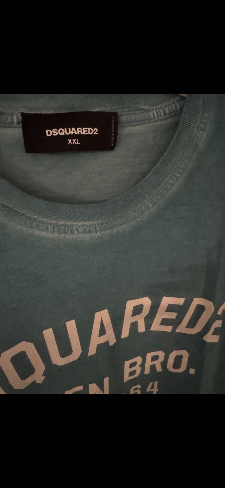 Dsquared2 Dsquared2 Caten Bros Spell Out Tshirt Size US XXL / EU 58 / 5 - 2 Thumbnail