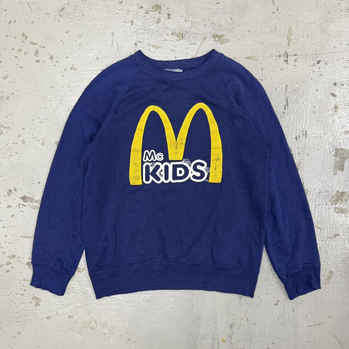 Vintage Vintage 80s McDonald’s McKids Sweatshirt Size US L / EU 52-54 / 3 - 1 Thumbnail
