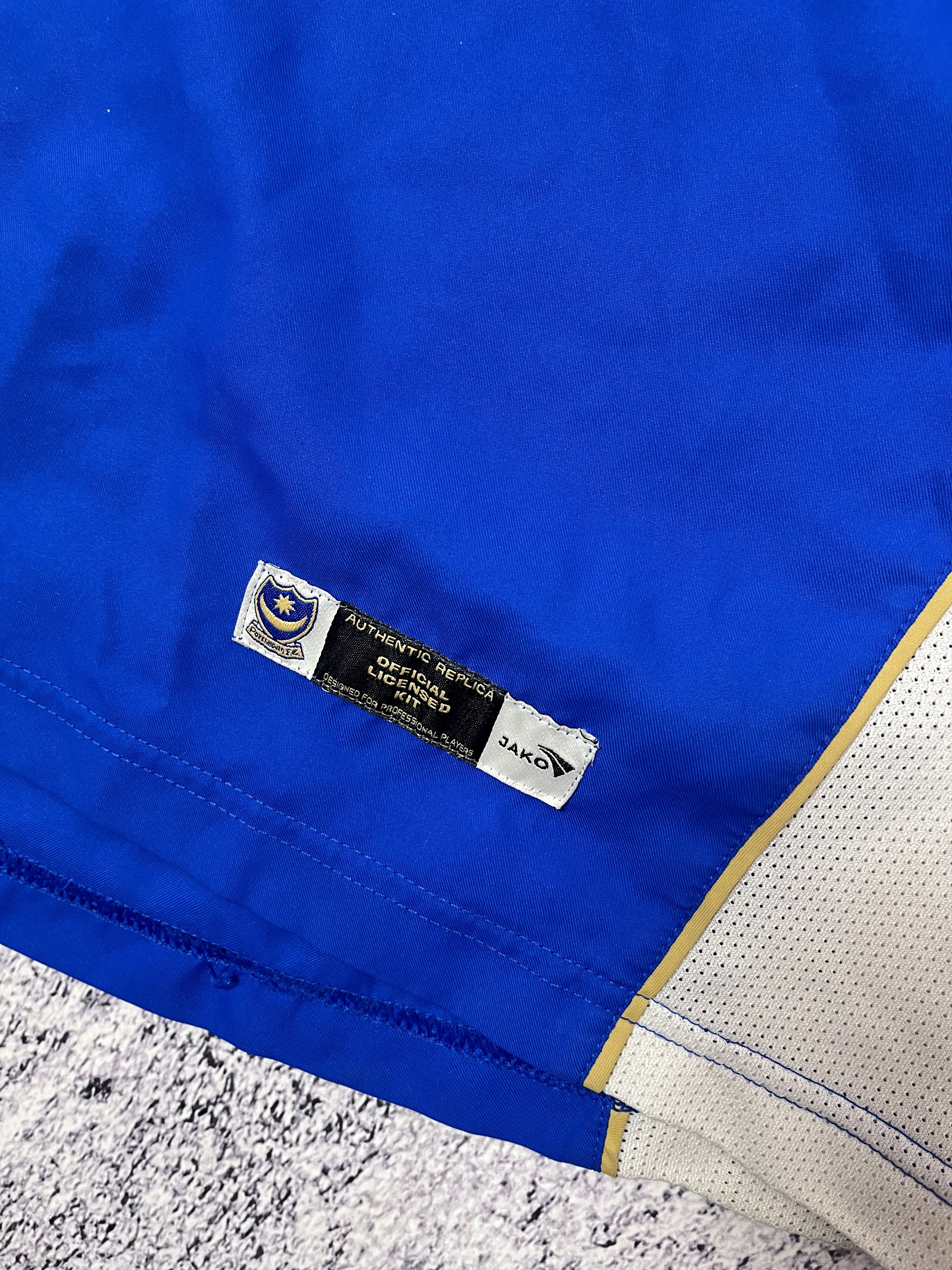Vintage Mens vintage soccer jersey Jako Portsmouth 2006/07 size l Size US L / EU 52-54 / 3 - 3 Thumbnail
