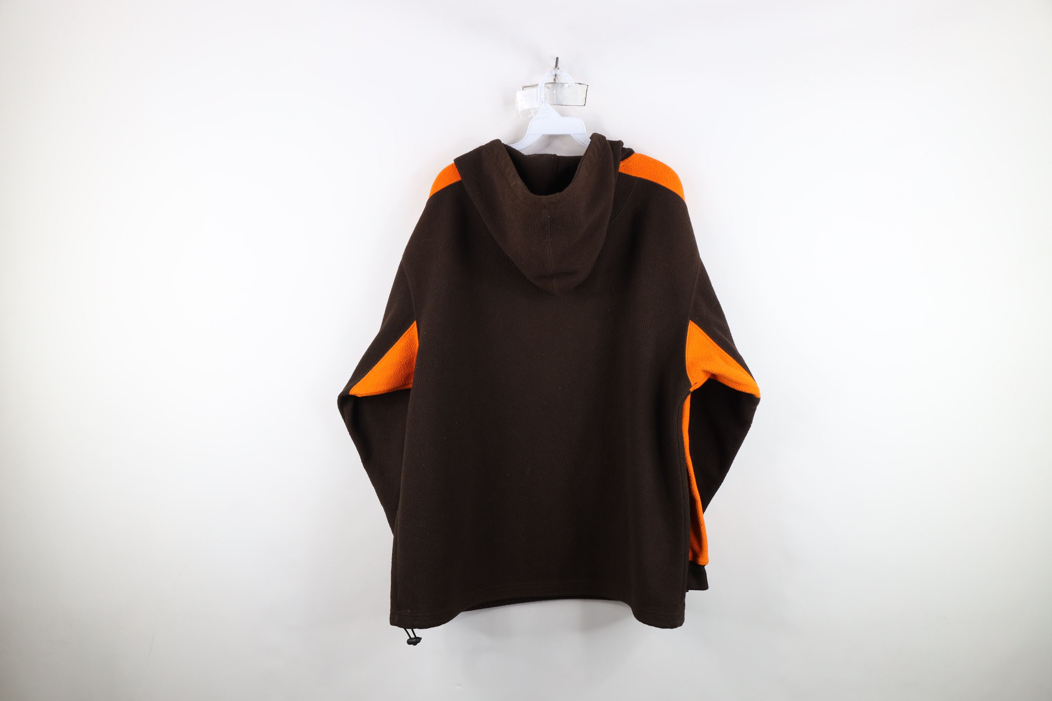 Vintage Vintage Spell Out Cleveland Browns Football Fleece Hoodie Size US L / EU 52-54 / 3 - 15 Thumbnail
