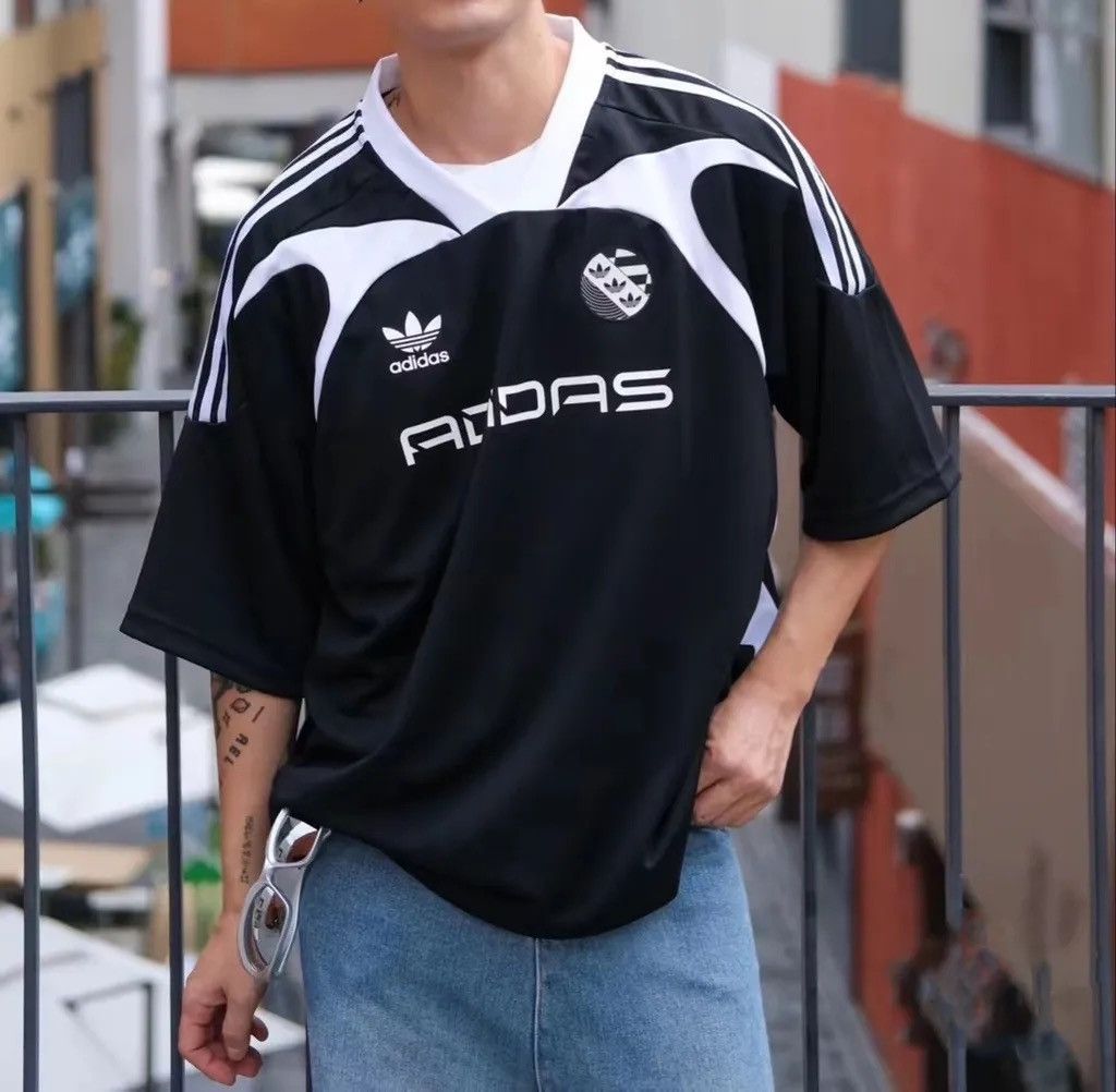 Adidas Adidas Retro Jersey Size US XXL / EU 58 / 5 - 2 Thumbnail