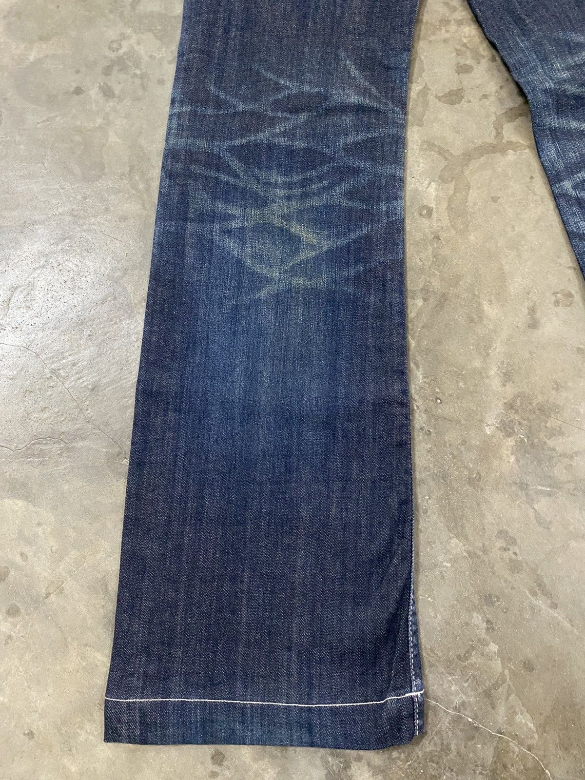 Hysteric Glamour × If Six Was Nine × Tornado Mart Flare Jeans Japan Queen's Low Wide Leg Jeans @269 Size US 28 / EU 44 - 2 Thumbnail