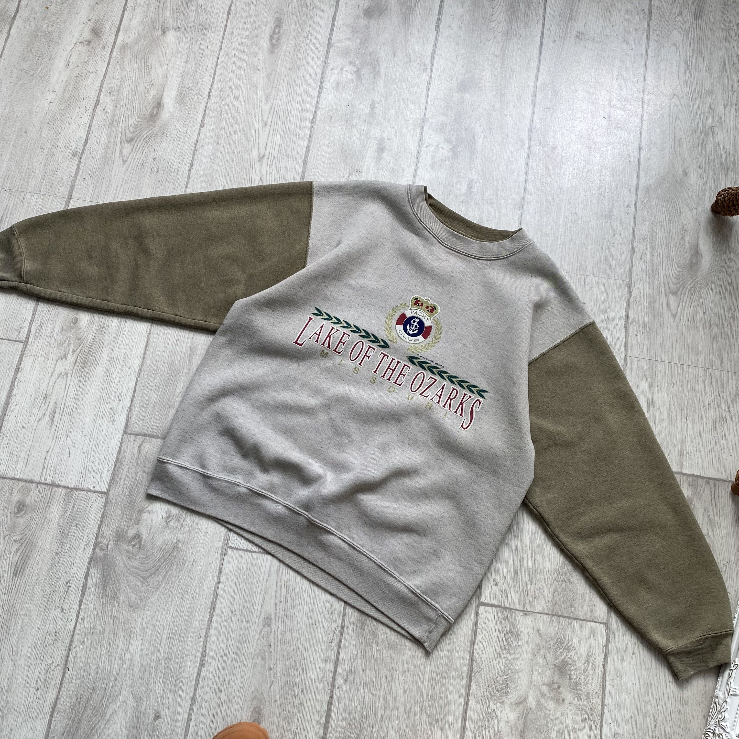 USA Olympics 🛥️Vintage 94s USA Yacht Club Missouri Boxy sweatshirt Size US M / EU 48-50 / 2 - 8 Thumbnail