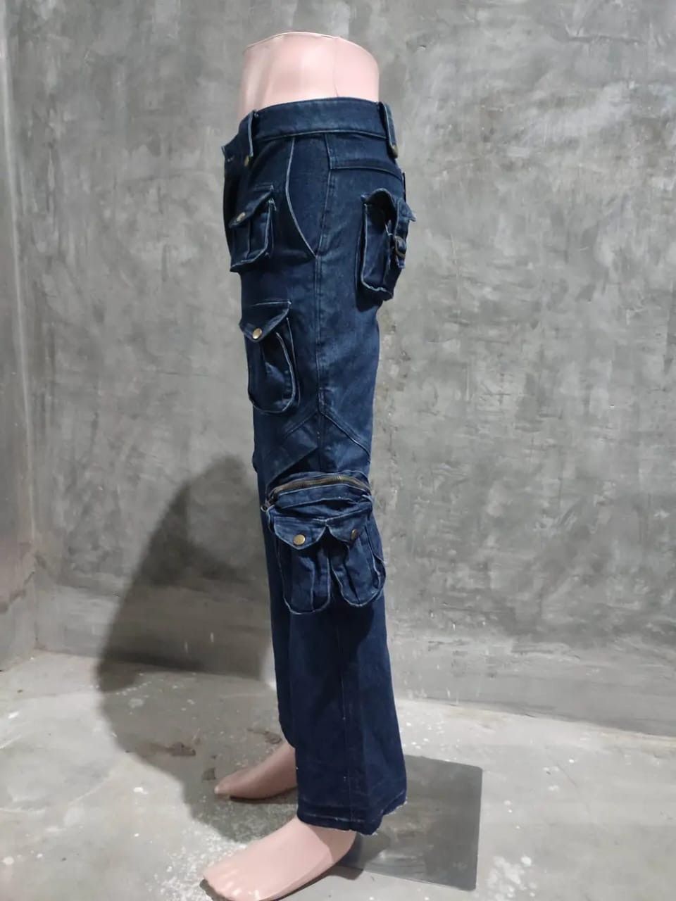 Japanese Brand Dalin Multipocket 3D Pocket Cargo Pants release hem Size 30" / US 8 / IT 44 - 13 Thumbnail