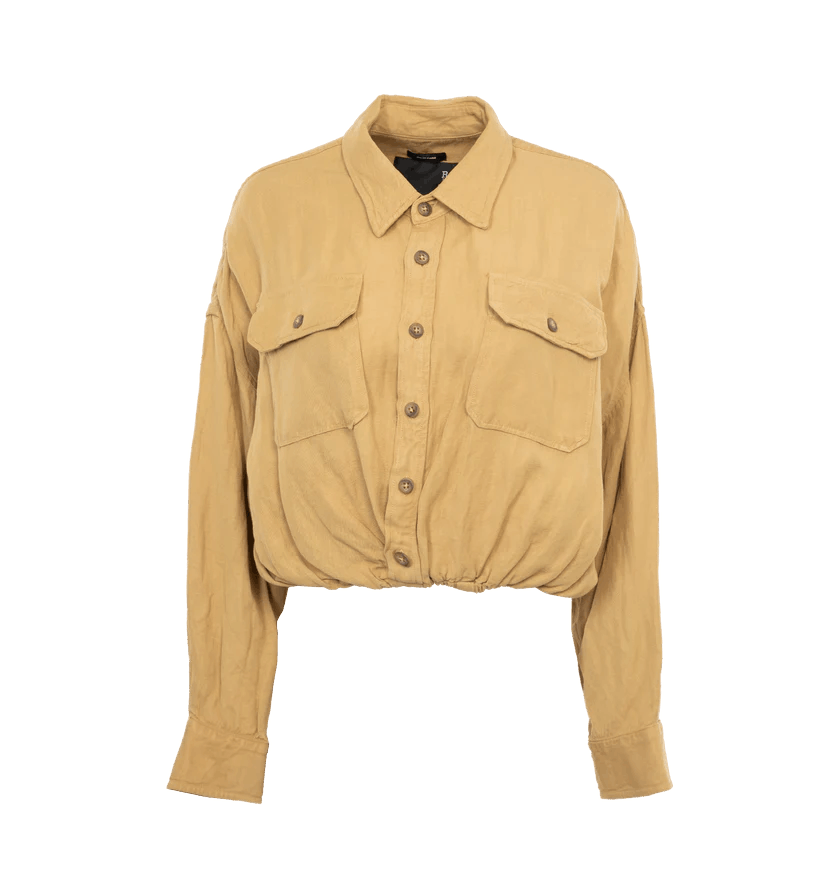 R13 o1h1sh10624 Jacket in Khaki Size M / US 6-8 / IT 42-44 - 1 Thumbnail