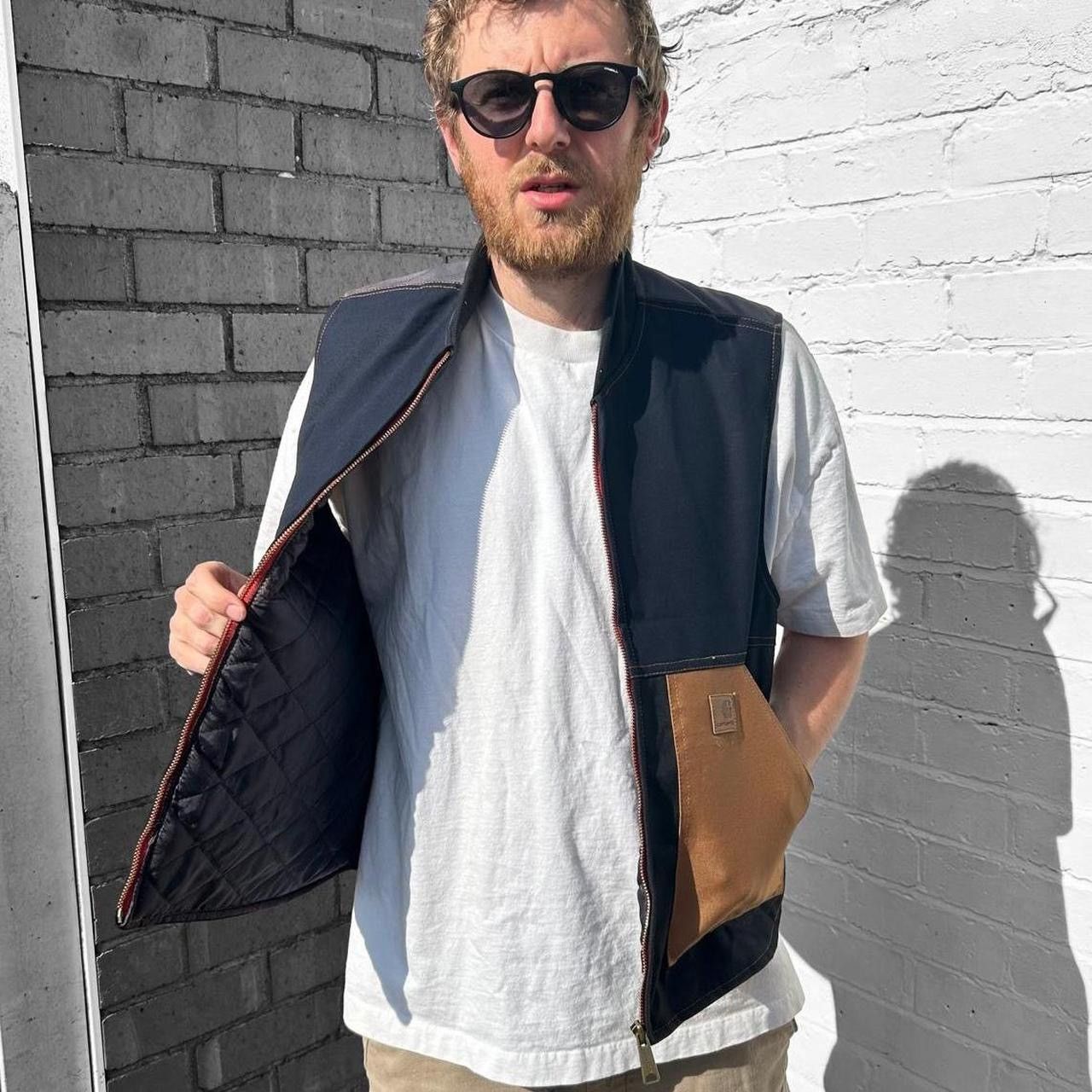 Carhartt × Vintage Vintage Reworked Carhartt one of a kind sleeveless jacket Size US M / EU 48-50 / 2 - 6 Thumbnail