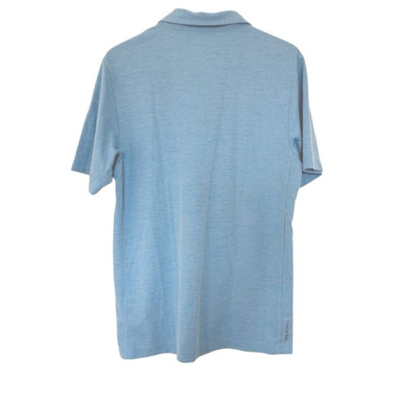 TravisMathew Travis Mathew Blue Short Sleeve Golf Polo Sz M Size US M / EU 48-50 / 2 - 5 Thumbnail