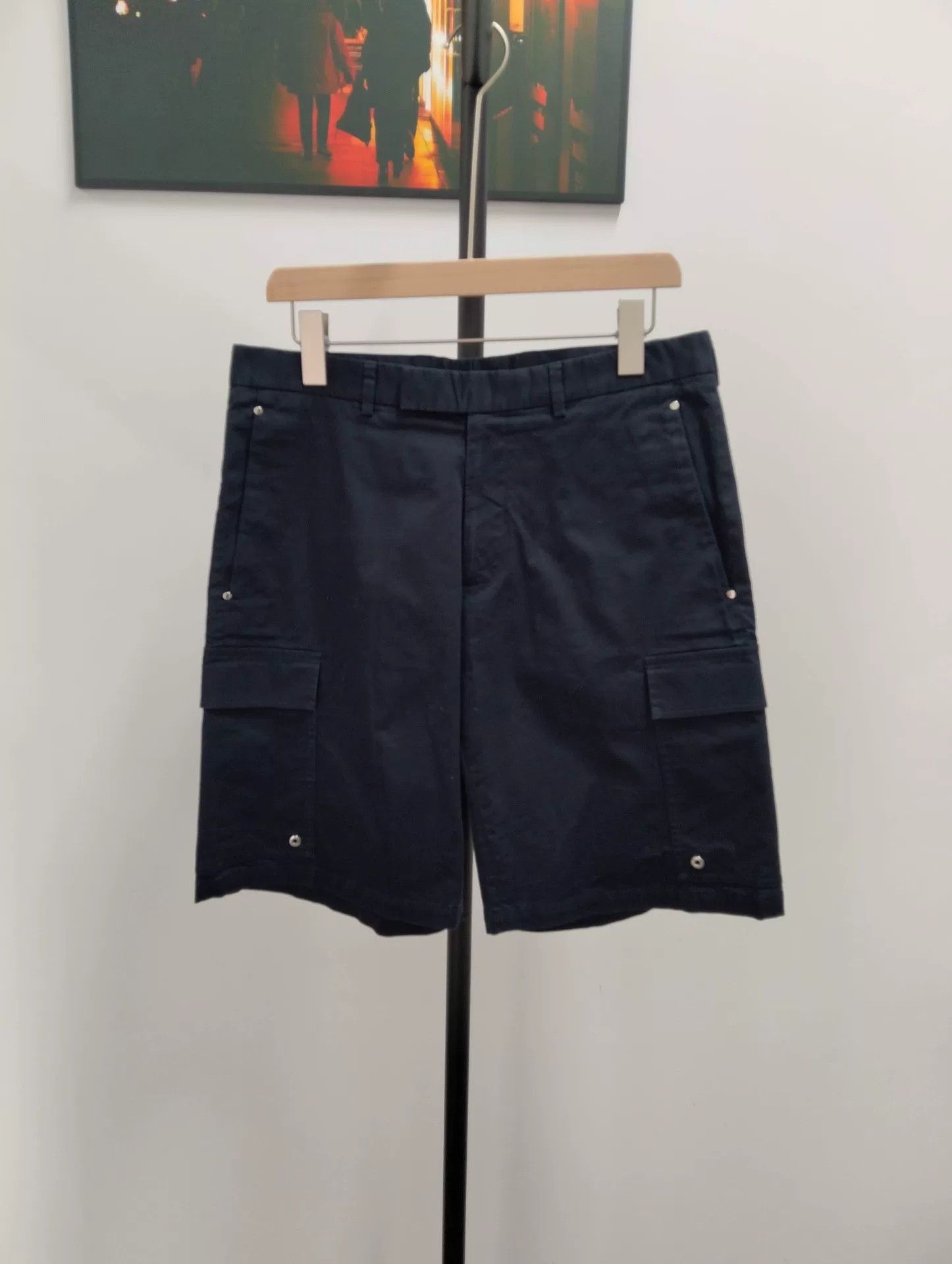 Dior Dior Navy Blue Cargo Shorts Size 46 Size US 36 / EU 52 - 1 Thumbnail