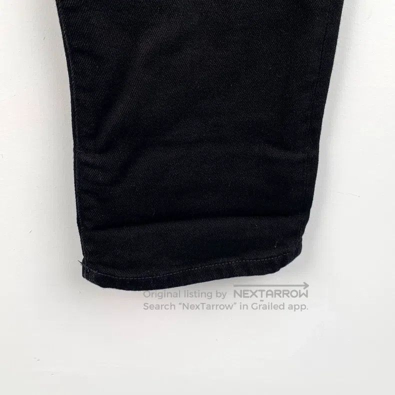 Dior Dior Black logo letter trim cotton casual denim trousers Size US 33 - 4 Thumbnail