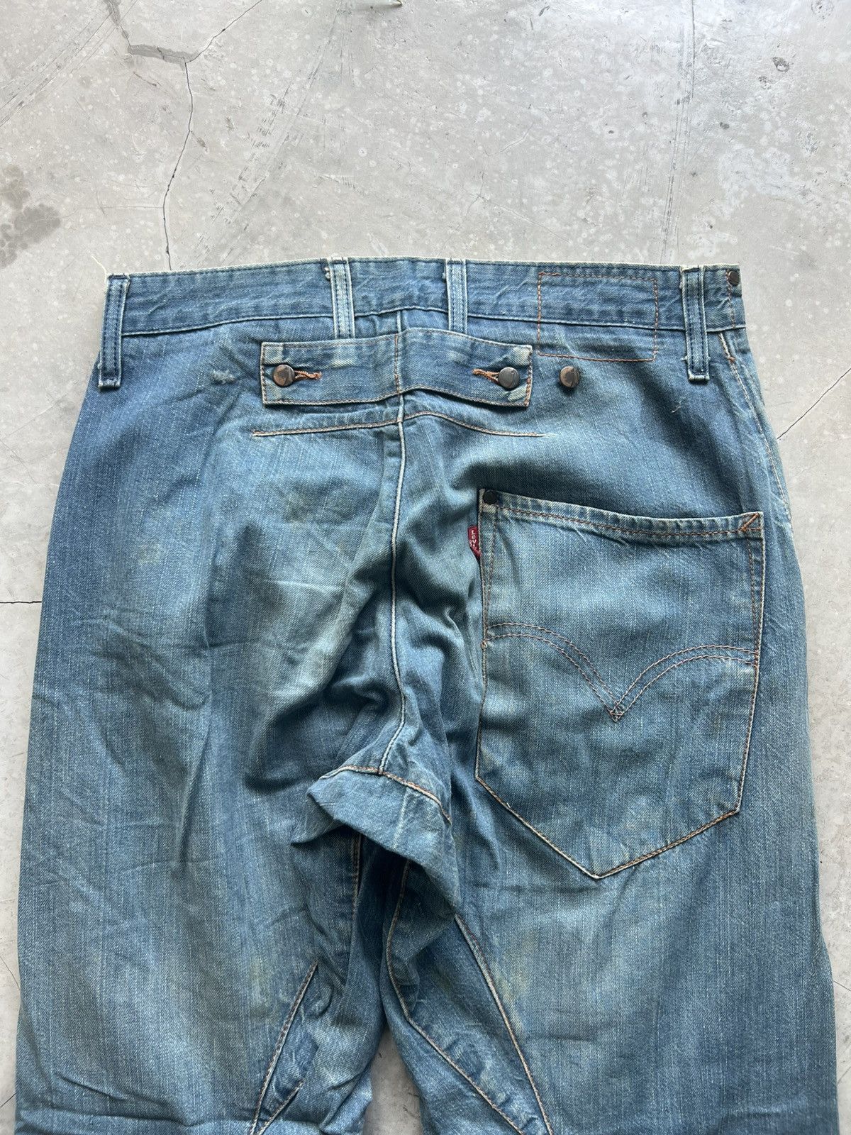 Levi's Levis Engineered Jeans Buckle Back Tag W32 Actual 30x30 Size US 32 / EU 48 - 1 Thumbnail