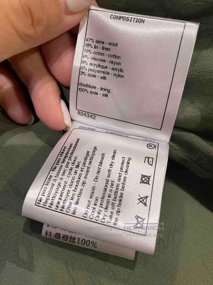 Chanel Chanel 17 Cuban Army Green Coat Size XXS / US 00 / IT 34 - 7 Thumbnail