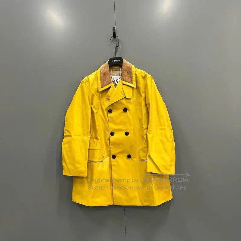 Maison Margiela Maison Margiela Spring Autumn Yellow Cotton Jacket . Size XXS / US 00 / IT 34 - 1 Thumbnail