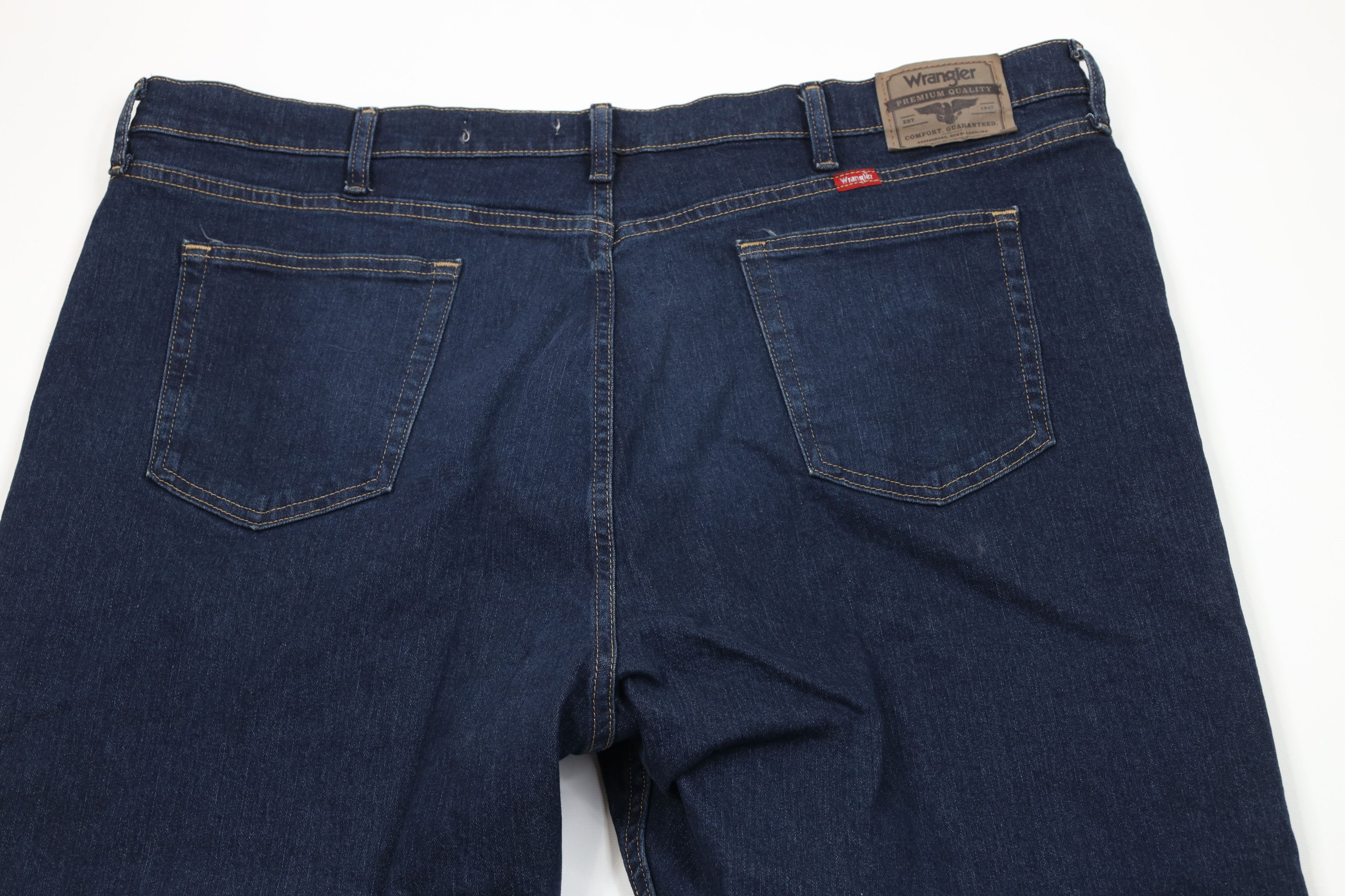 Wrangler Vintage Y2K Wrangler Stretch Relaxed Fit Denim Jeans Blue Size US 44 / EU 60 - 10 Thumbnail