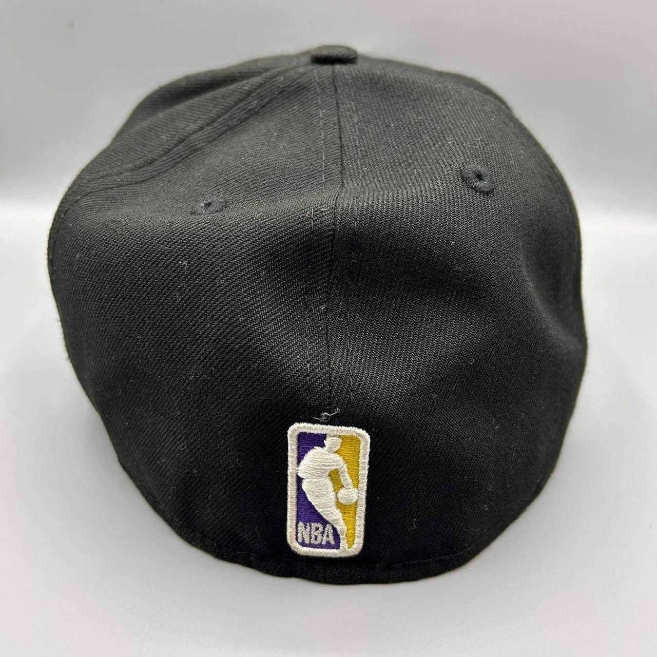 New Era Los Angeles LA Lakers Hat Men 7 3/8 Embroidered NBA Fitted Size ONE SIZE - 6 Thumbnail