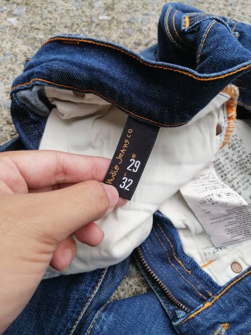 Nudie Jeans Nudie Jeans Lean Dean Dry 16 Dips Denim Jeans Size US 28 / EU 44 - 7 Thumbnail