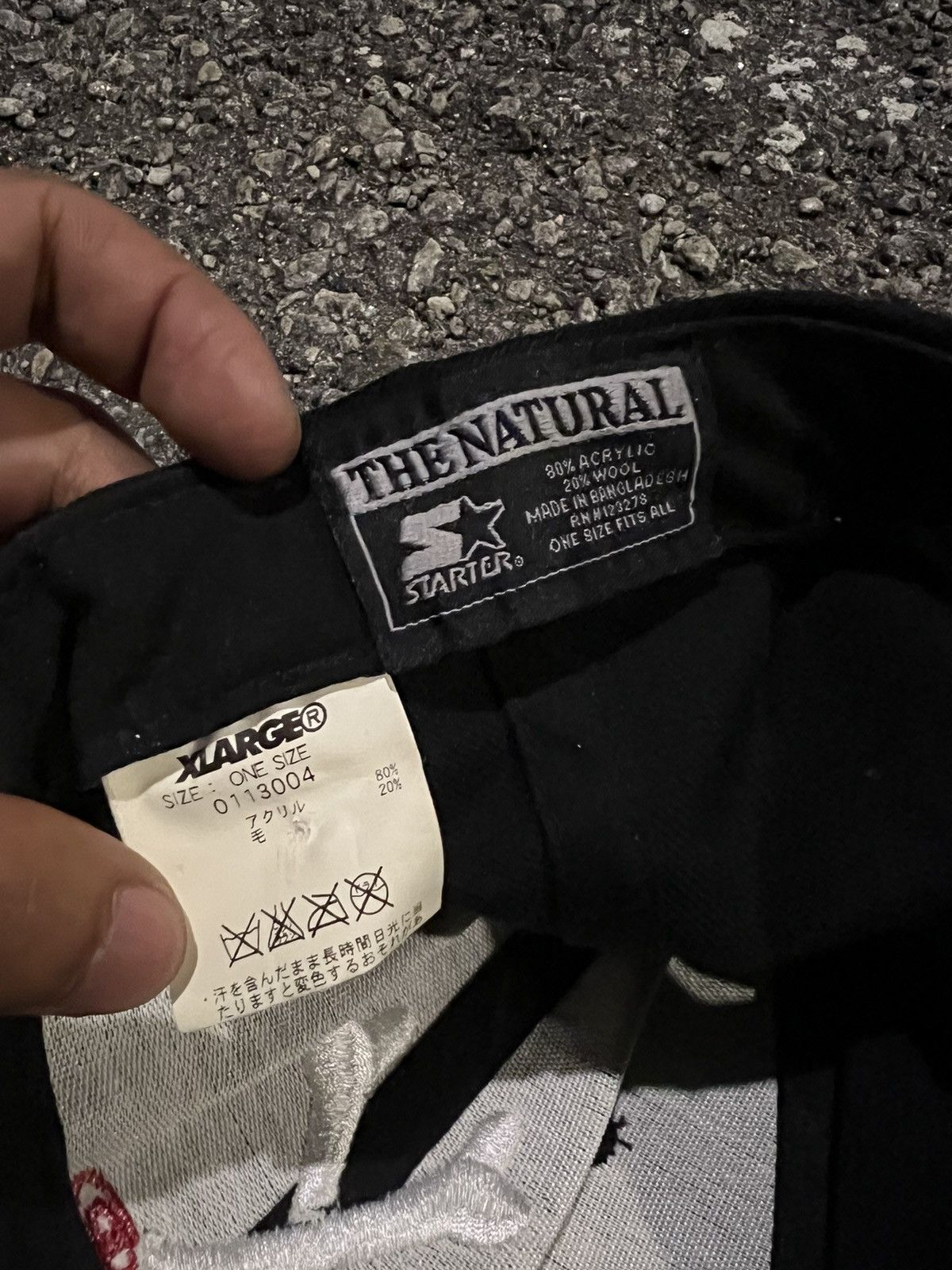 Starter × Xlarge X-Large x Starter Skeleton Logo Snapback Cap Stussy Size ONE SIZE - 7 Thumbnail