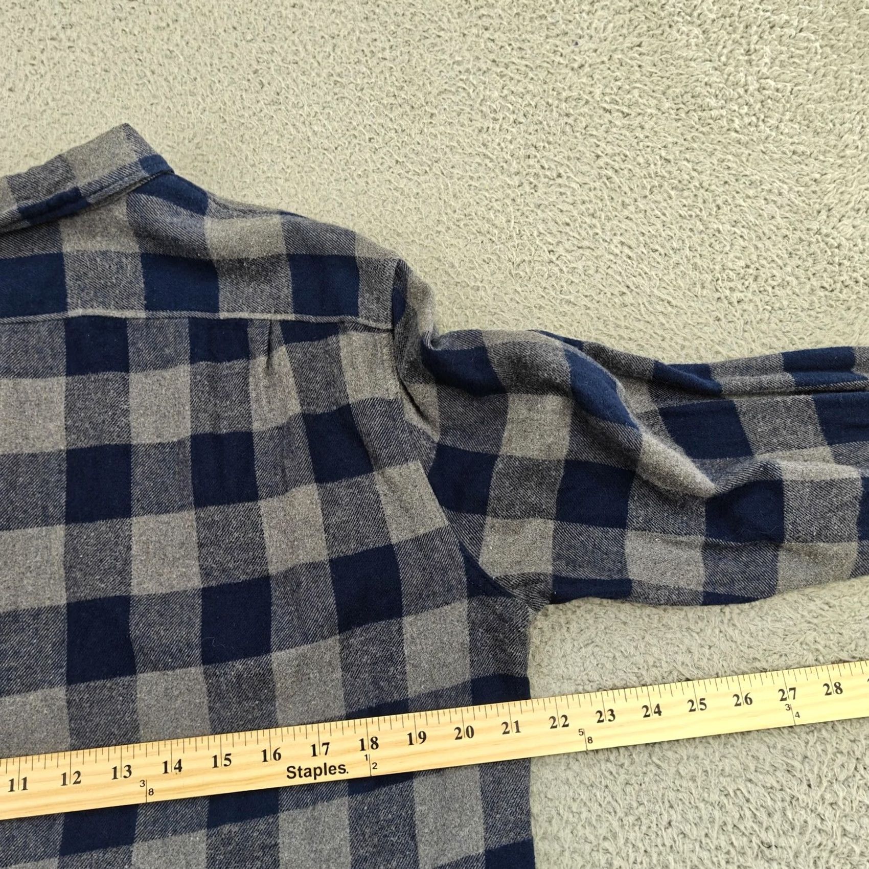 J.Crew J.CREW Shirt Mens Large Blue Plaid Slim Fit Long Sleeve Button-Up Size US L / EU 52-54 / 3 - 6 Thumbnail