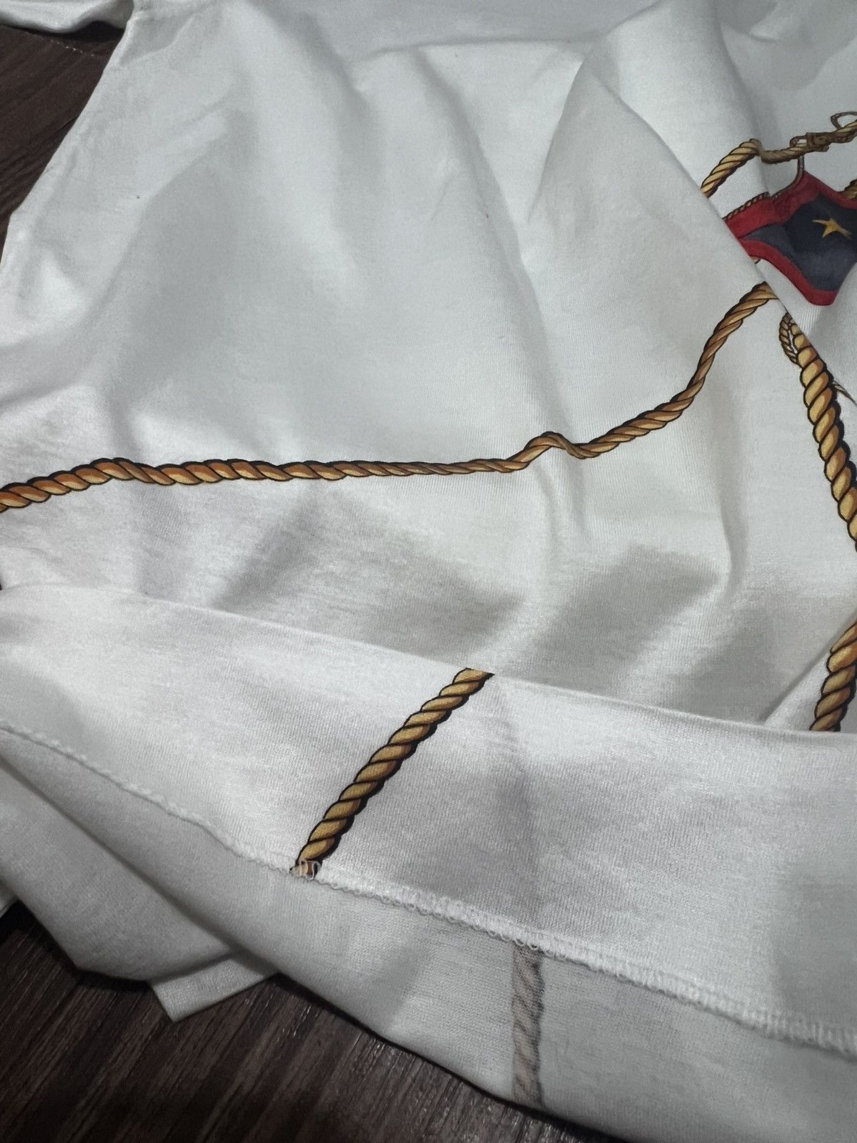 Designer × Gucci × Vintage Vintage T-shirt GUCCI 80s Nautical Size US M / EU 48-50 / 2 - 4 Thumbnail
