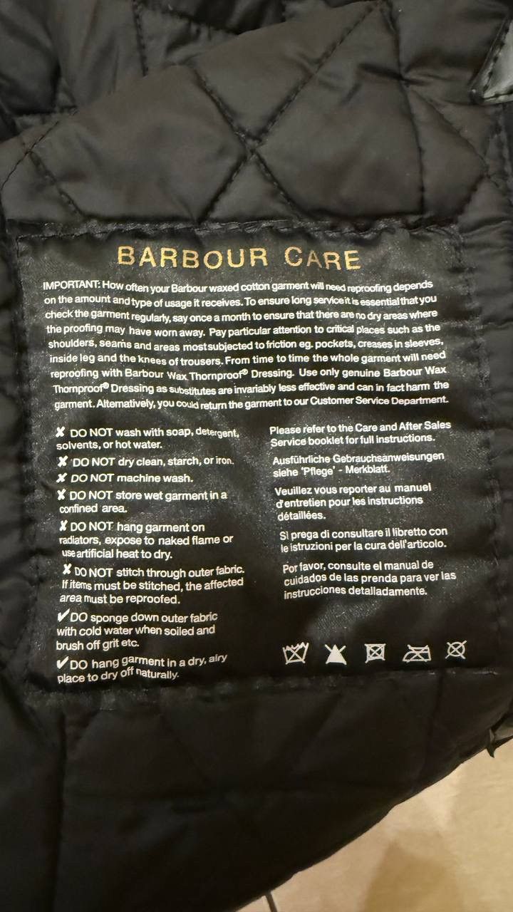 Barbour The Squire Waxed Jacket in Black by Barbour Size 38 Size M / US 6-8 / IT 42-44 - 6 Thumbnail