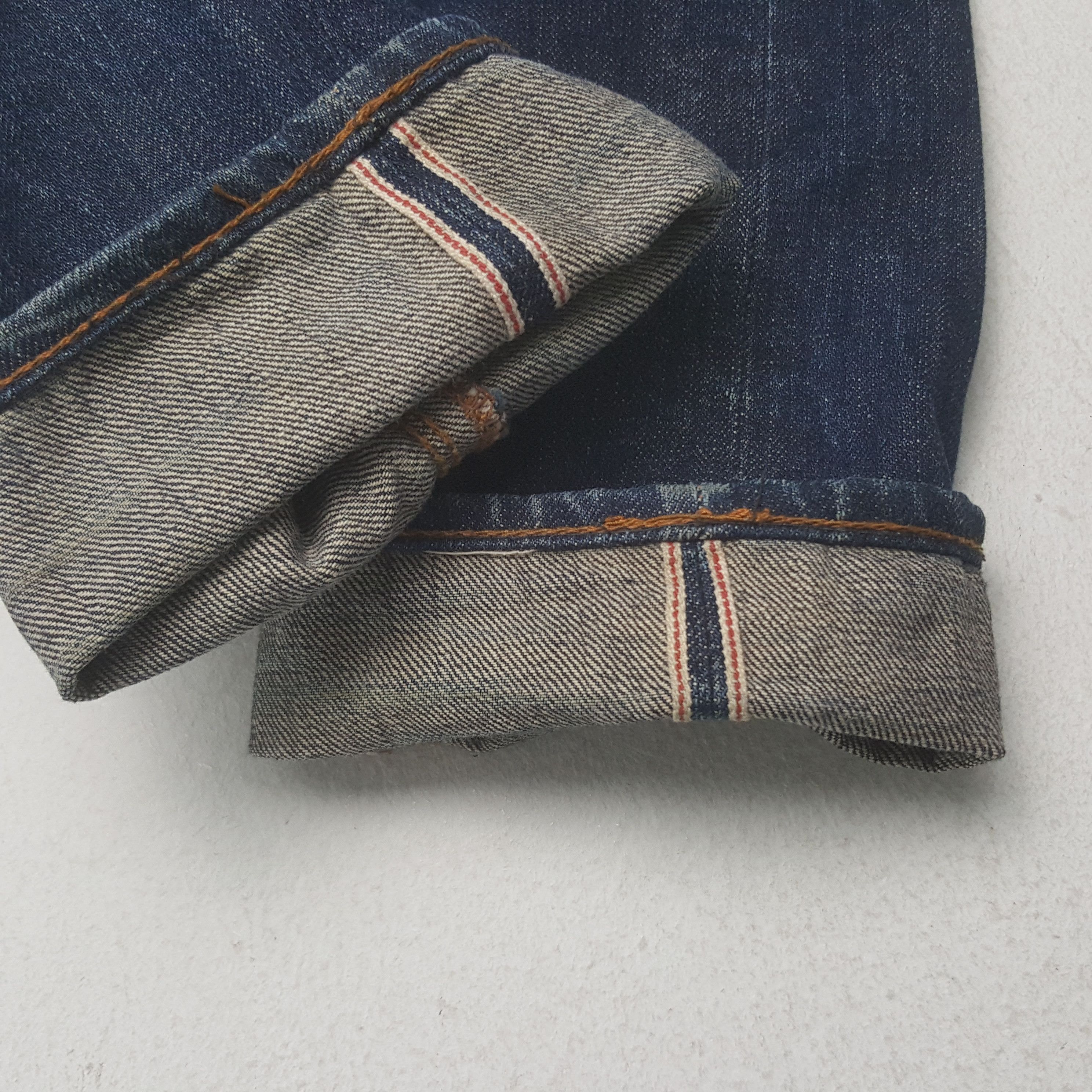 Evisu × Japanese Brand Vintage Evisu No 5 Selvedge Custom Art Daicock Denim Jeans Size US 31 - 12 Thumbnail