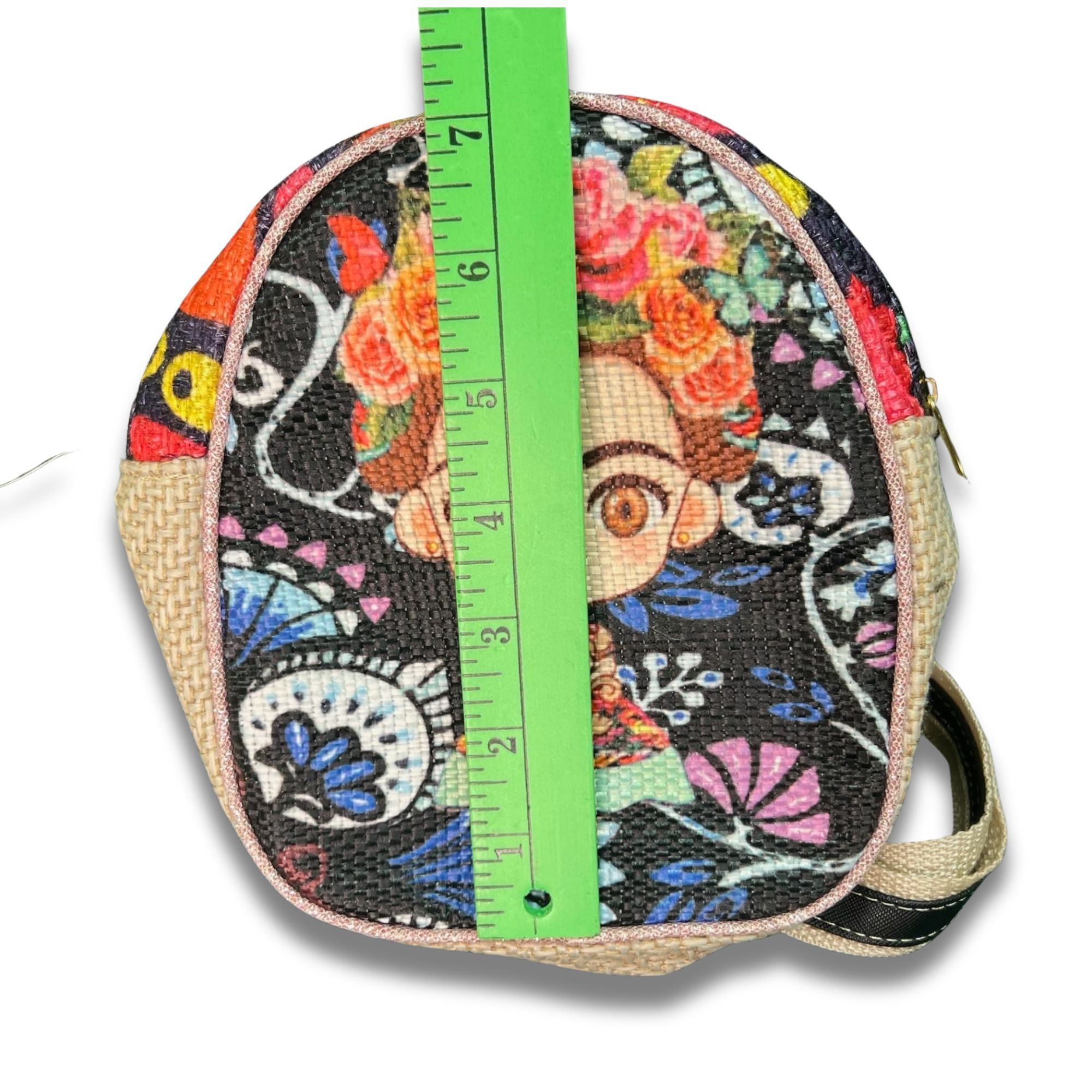Other Frida Kahlo Mini Backpack With Adjustable Straps Colorful De Size ONE SIZE - 7 Thumbnail