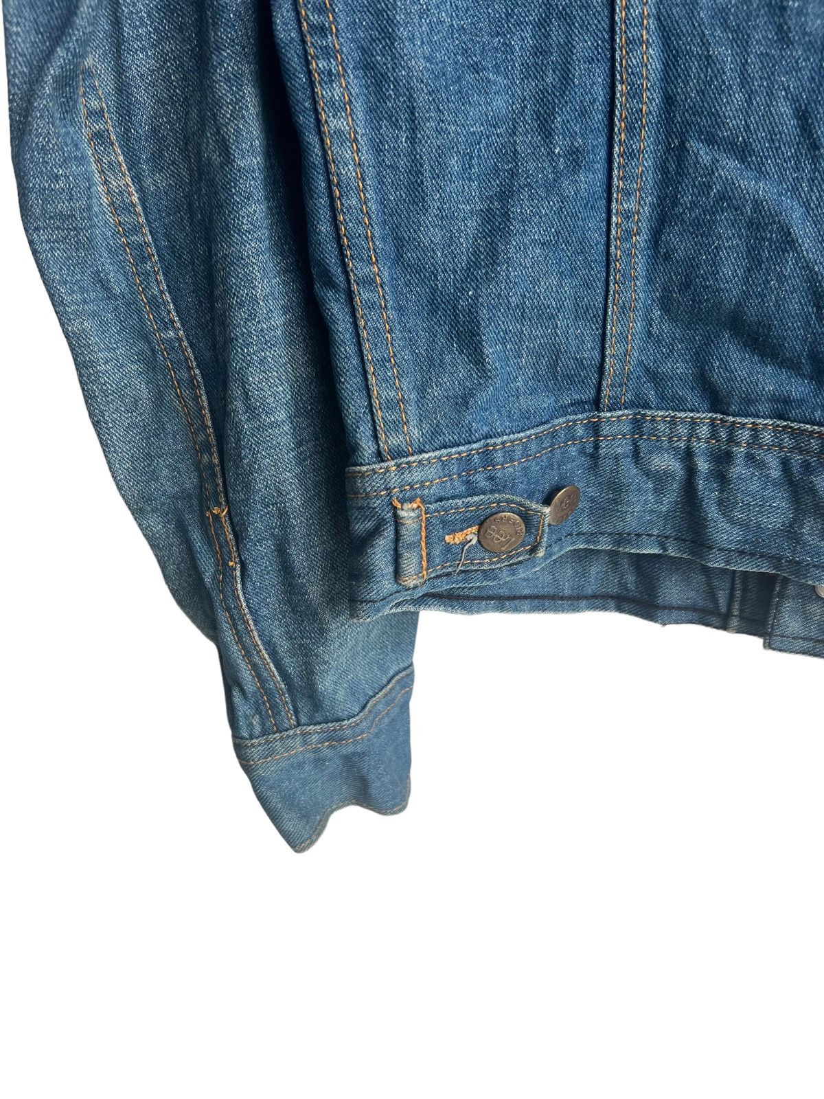 Lee VINTAGE 60s LEE Corduroy Neck Sanforize Trucker Denim Jacket Size US S / EU 44-46 / 1 - 9 Thumbnail