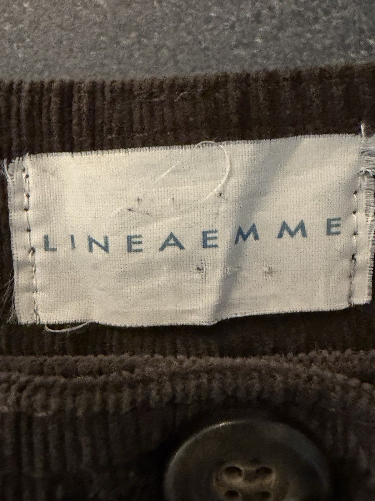 Linea Linea Emme Women’s Brown Corduroy Trousers W33 L32 Y2K Size 34" / US 12 / IT 48 - 12 Thumbnail