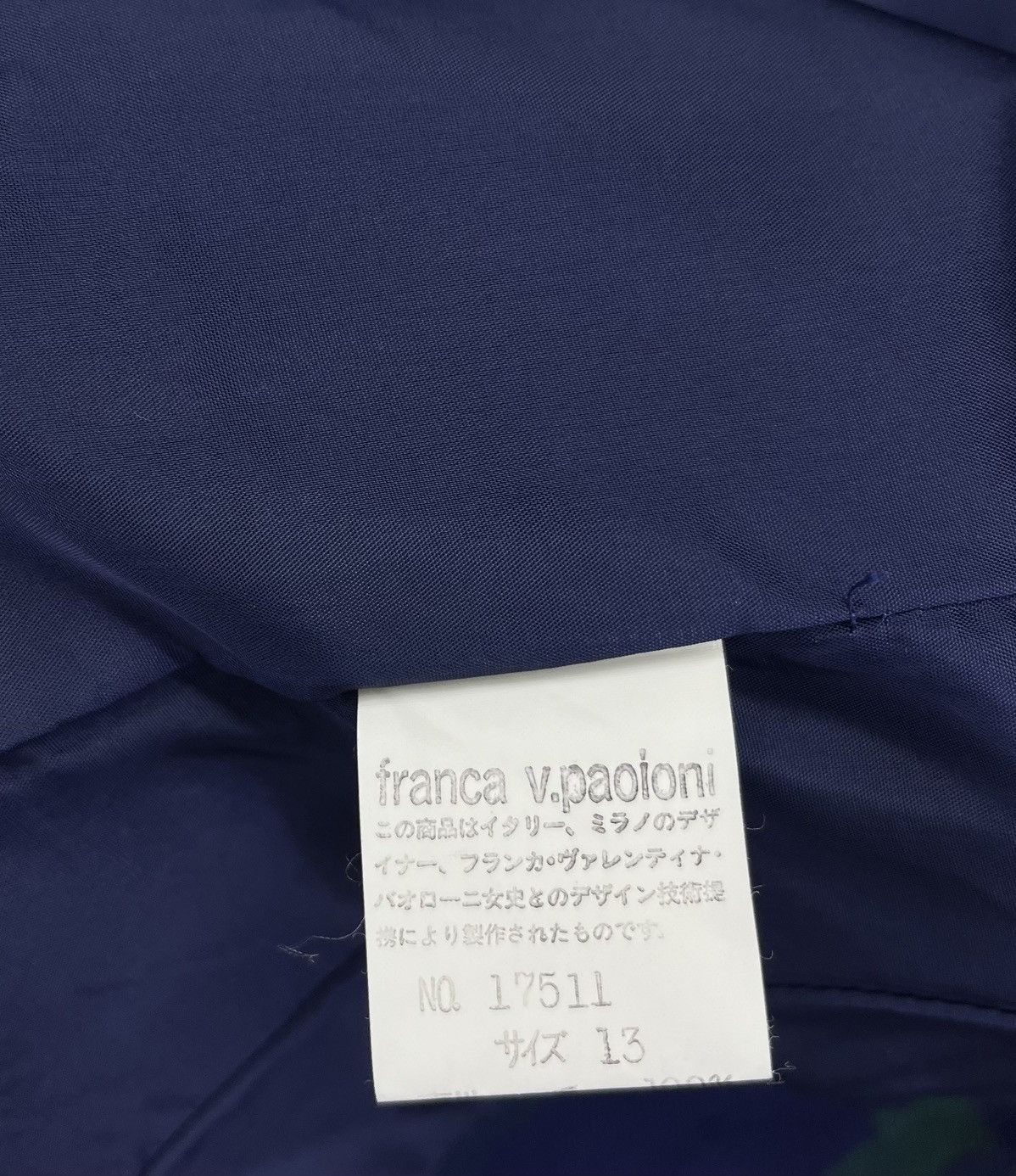Paoloni Vintage Franca v. Paoloni Shadow Plaids Blazer Coat Jacket Size M / US 6-8 / IT 42-44 - 8 Thumbnail