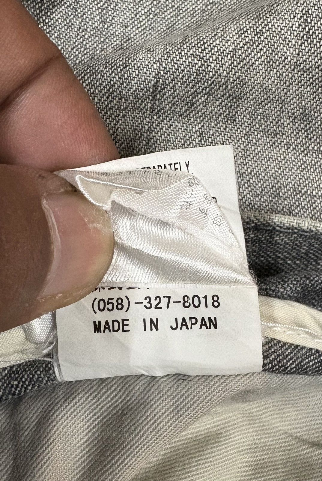 Japanese Brand Japanese London Denim Streetwear Straight Cut Jeans Size US 33 - 20 Thumbnail
