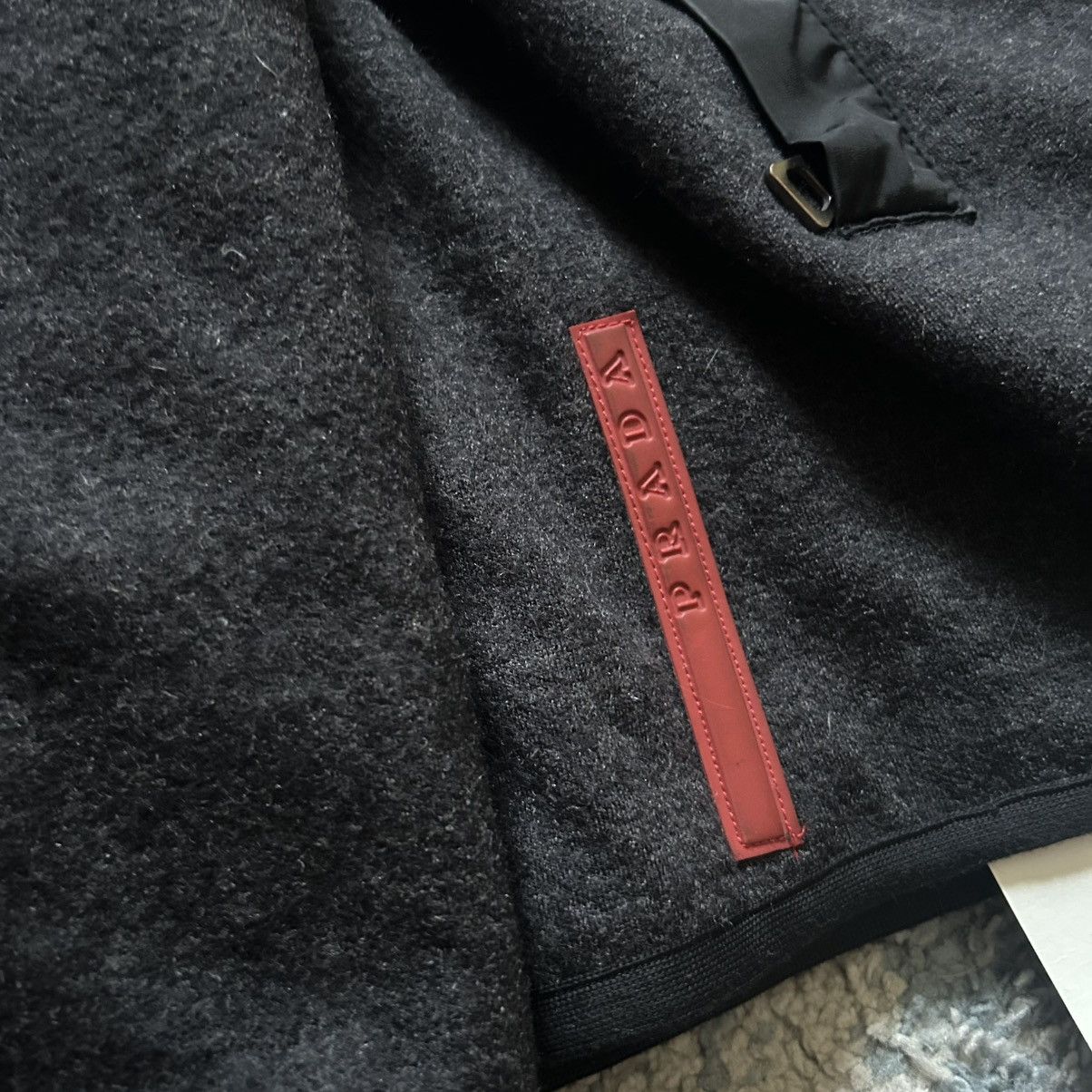 Prada Y2K MiUCCiA PRADA SPORT LiNEA ROSSA RiRi FULL ZiP ANTHRACiTE Size US L / EU 52-54 / 3 - 7 Thumbnail