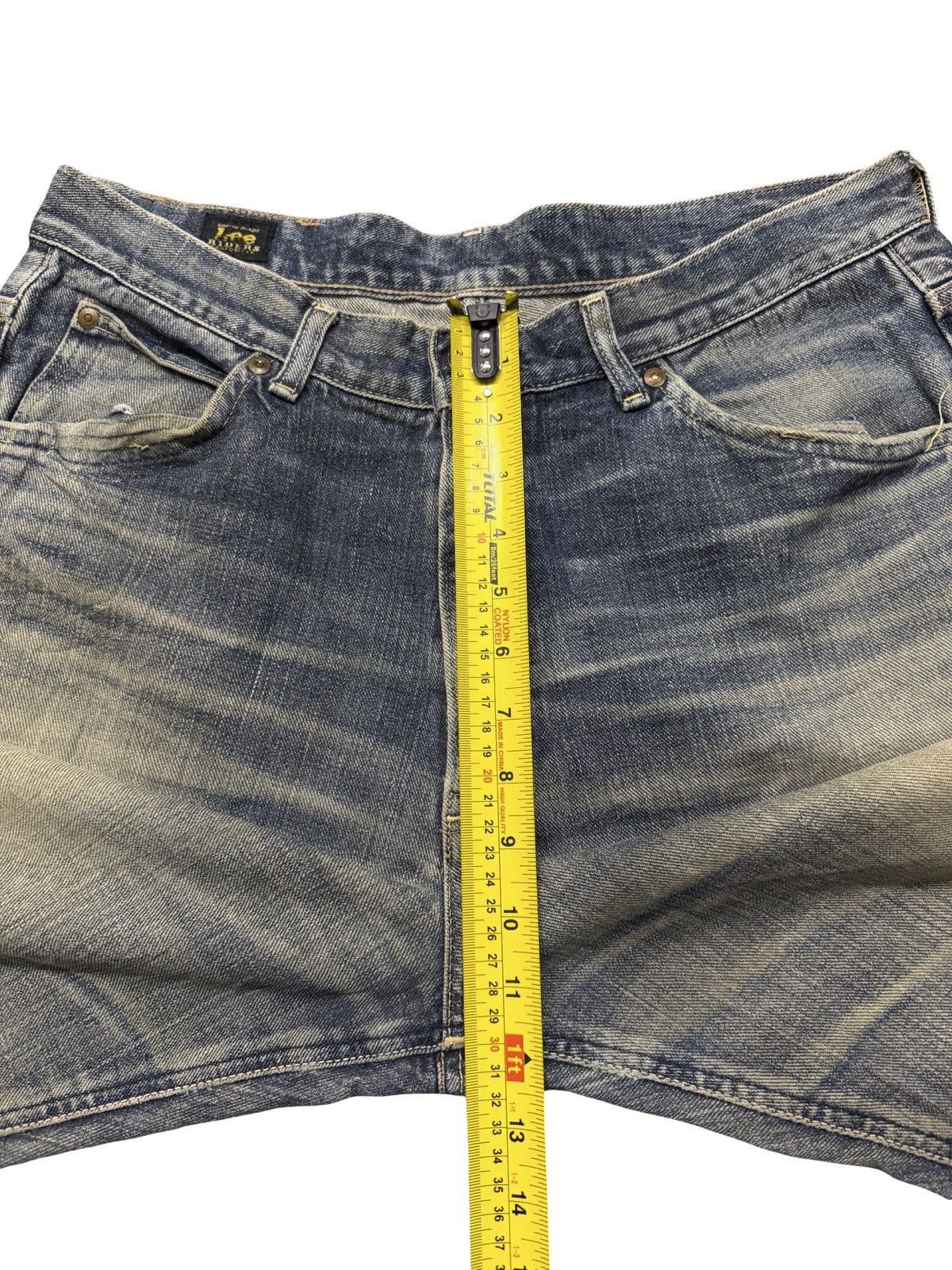 Lee Vintage 00s Lee Riders Japan Denim Jeans | Heavy Fade | W34 Size US 34 / EU 50 - 13 Thumbnail