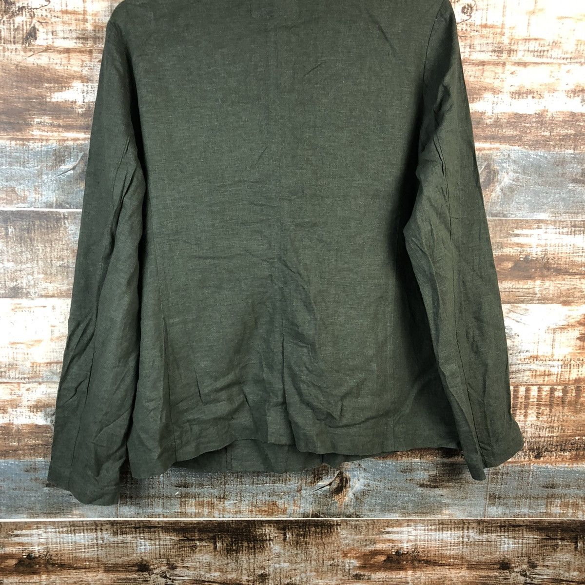 Japanese Brand Ikka Green vintage jacket #A2549 Size US M / EU 48-50 / 2 - 14 Thumbnail