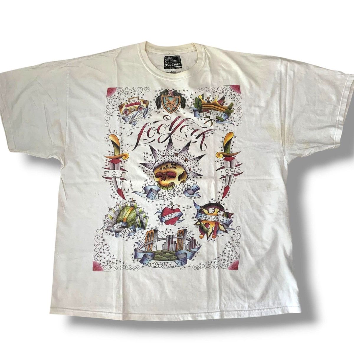 Zoo York Zoo York Unbreakable Skate Tee XXL Big Print Great Condition Size US XXL / EU 58 / 5 - 1 Thumbnail
