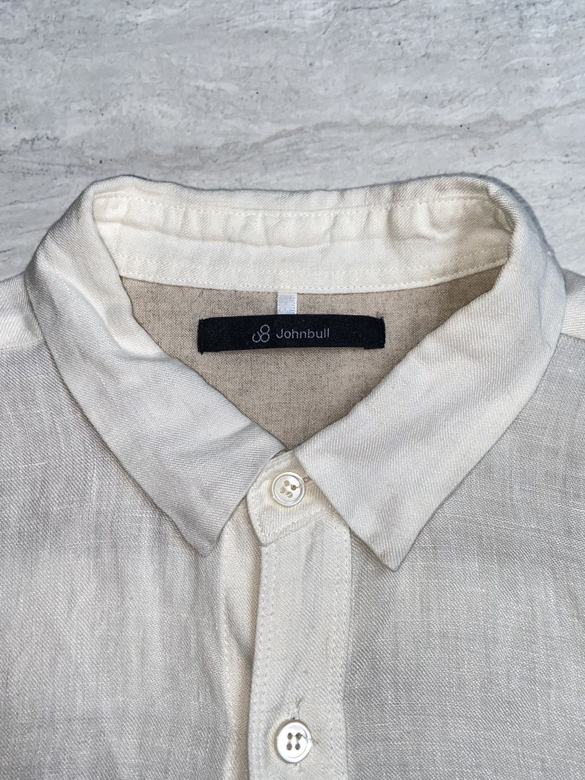 Japanese Brand × Johnbull × Yohji Yamamoto JOHN BULL White Shirt Size US M / EU 48-50 / 2 - 11 Thumbnail