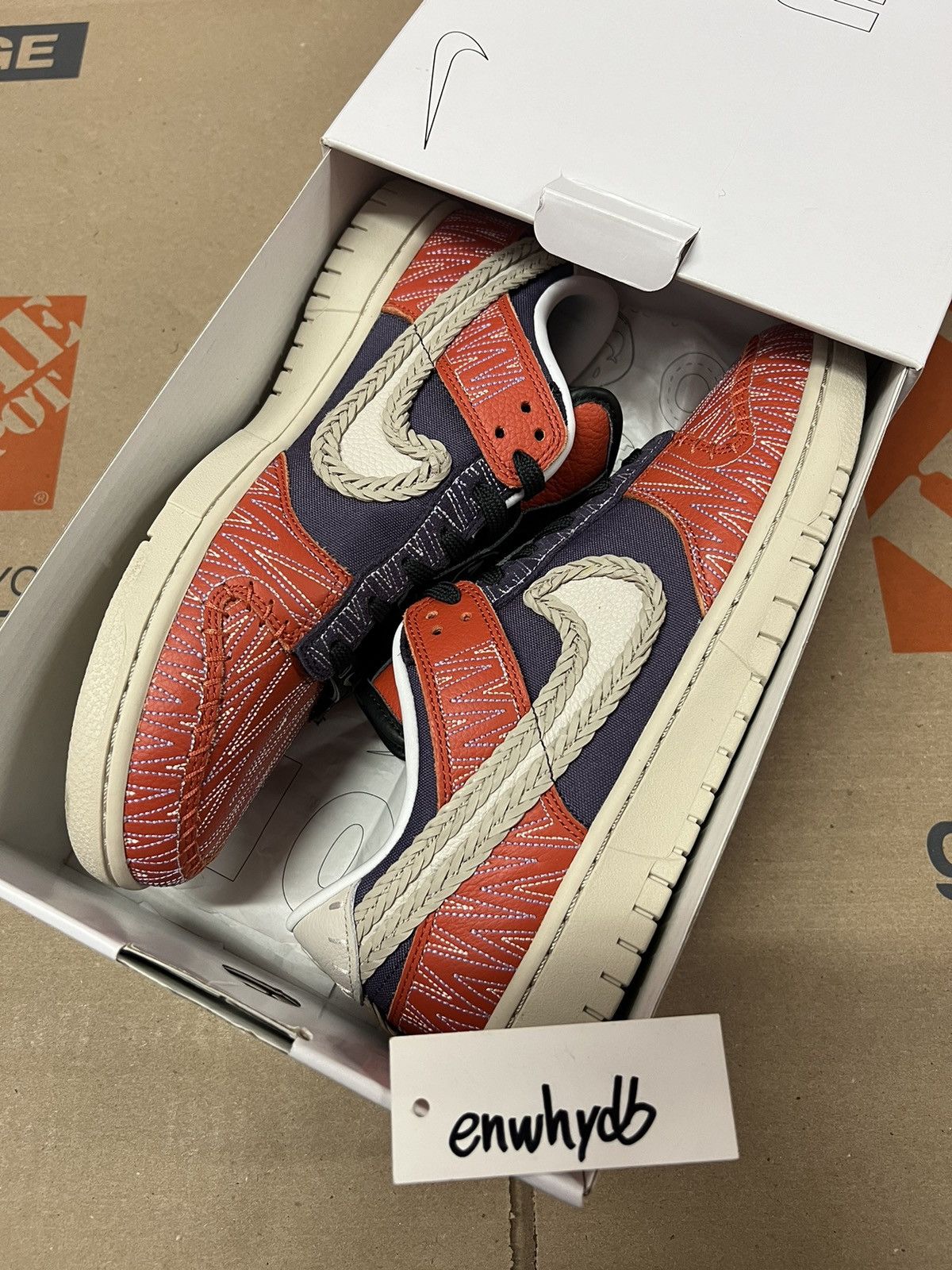 Nike Nike ID Dunk Low - Nike By You “N7” Size US 10 / EU 43 - 9 Thumbnail
