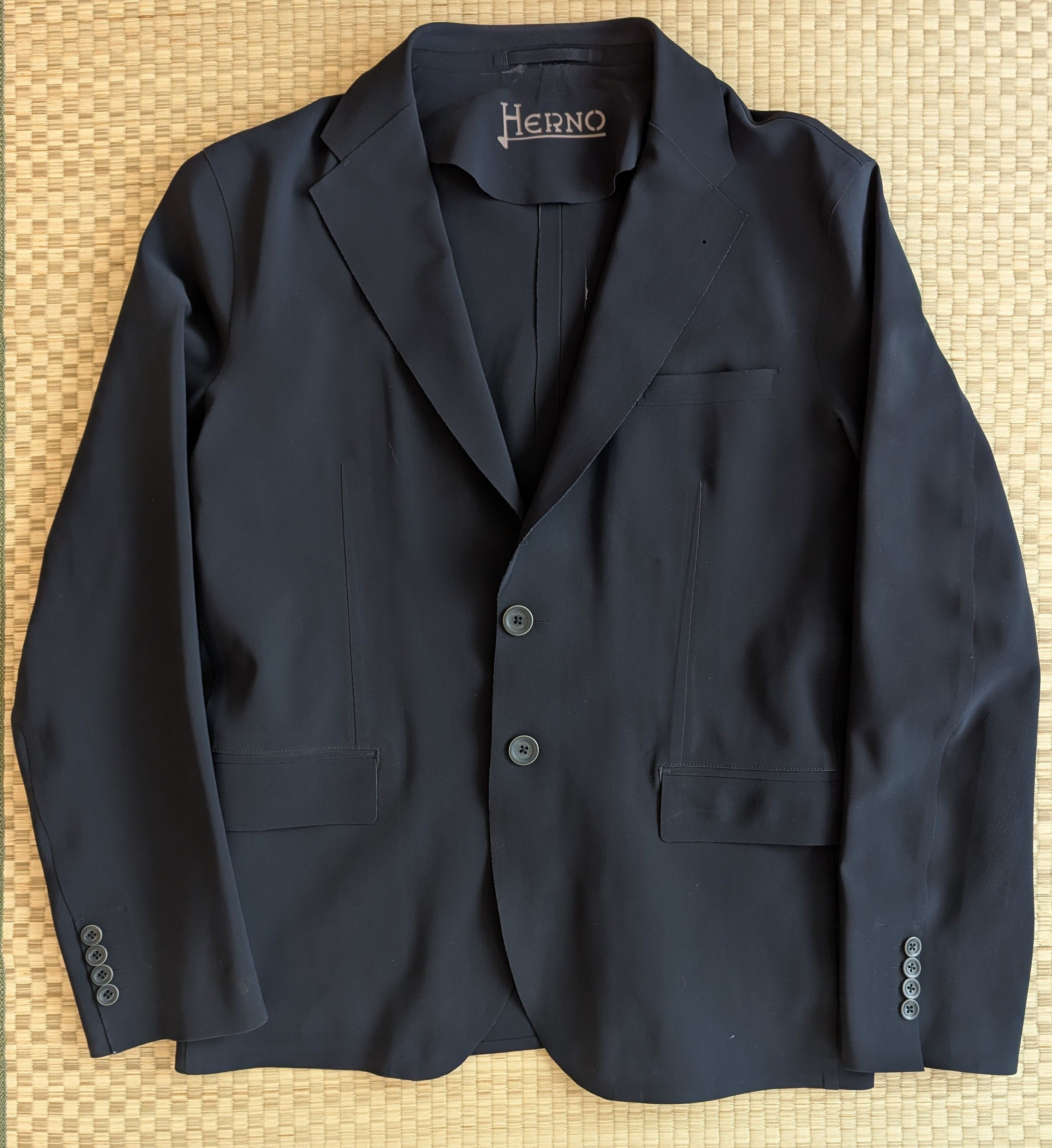 Herno Recycled Nylon Globe Blazer Made in Italy