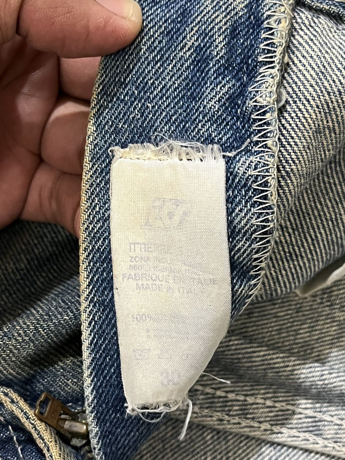 Versace × Versace Jeans Couture Versace Jeans Courture Mudwash Denim Size US 30 / EU 46 - 10 Thumbnail
