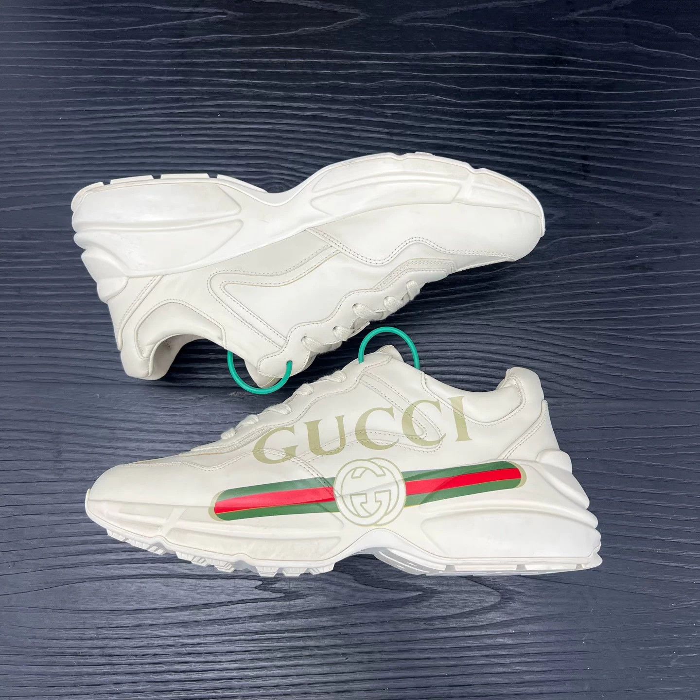 Gucci Gucci Rhyton Sneakers US7 EU41 99 new worn once Size US 8 / EU 41 - 2 Thumbnail
