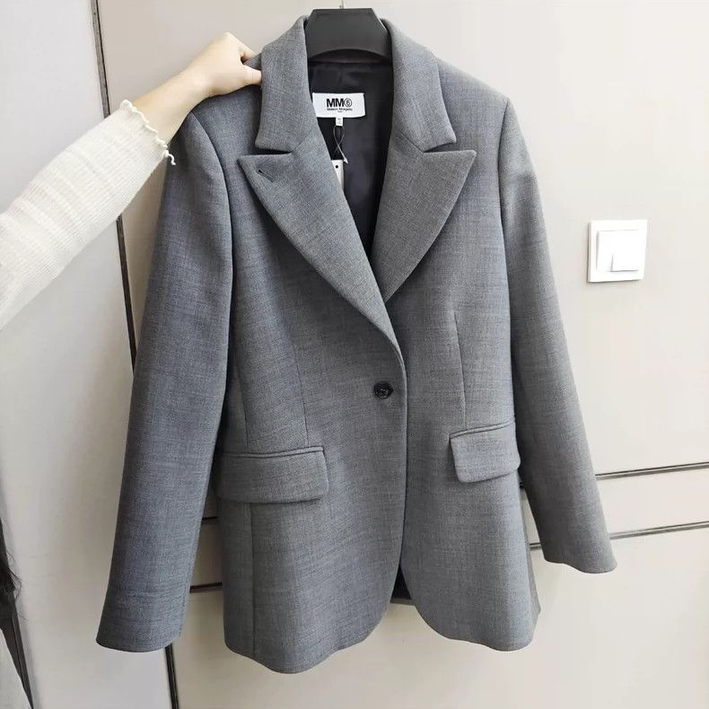 Maison Margiela Cool Gray Maison Margiela Blazer Jacket Size US M / EU 48-50 / 2 - 1 Thumbnail