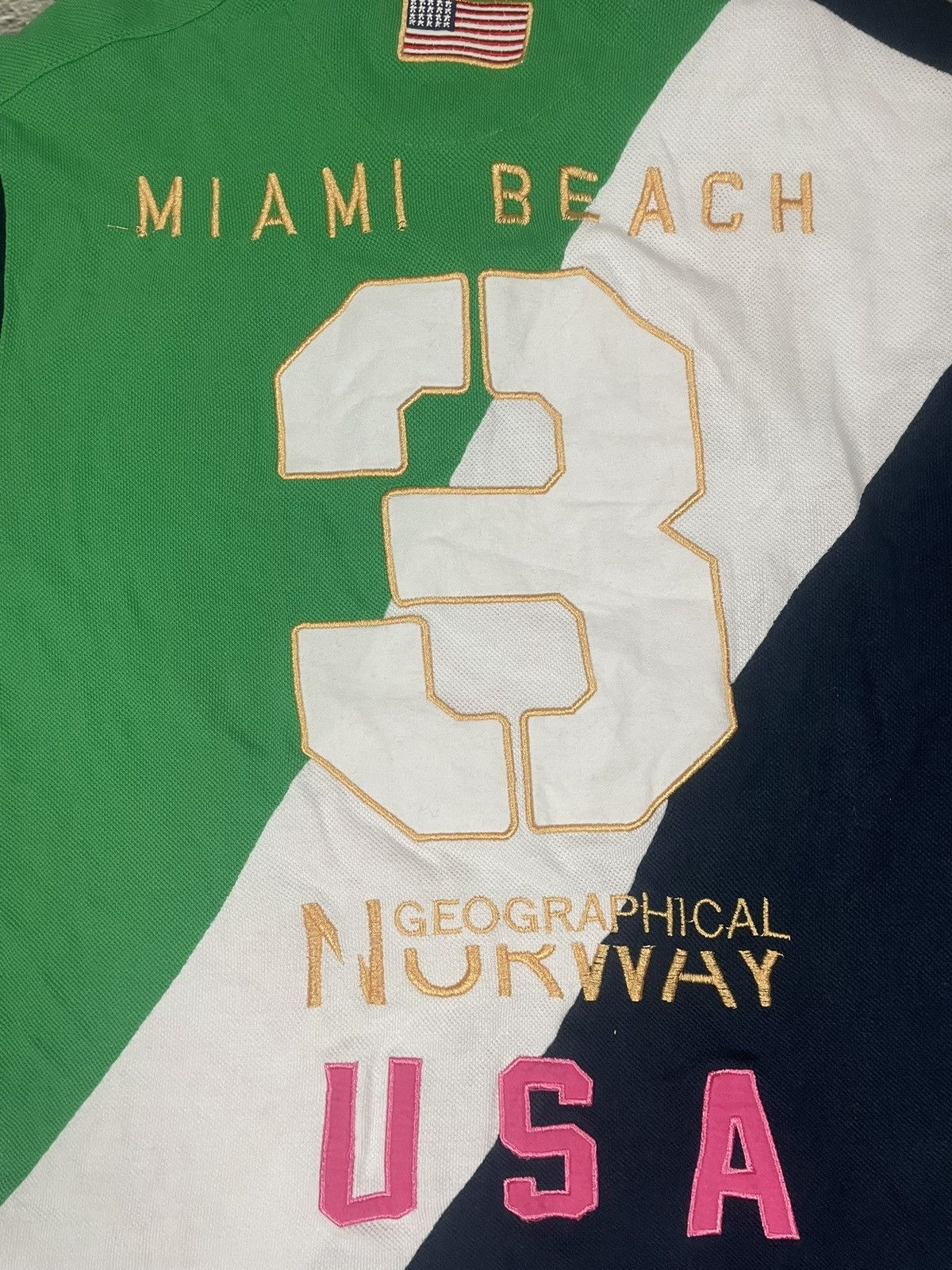 Other Chief Keef Polo America Geografical Norway Miami Beach Size US L / EU 52-54 / 3 - 8 Thumbnail