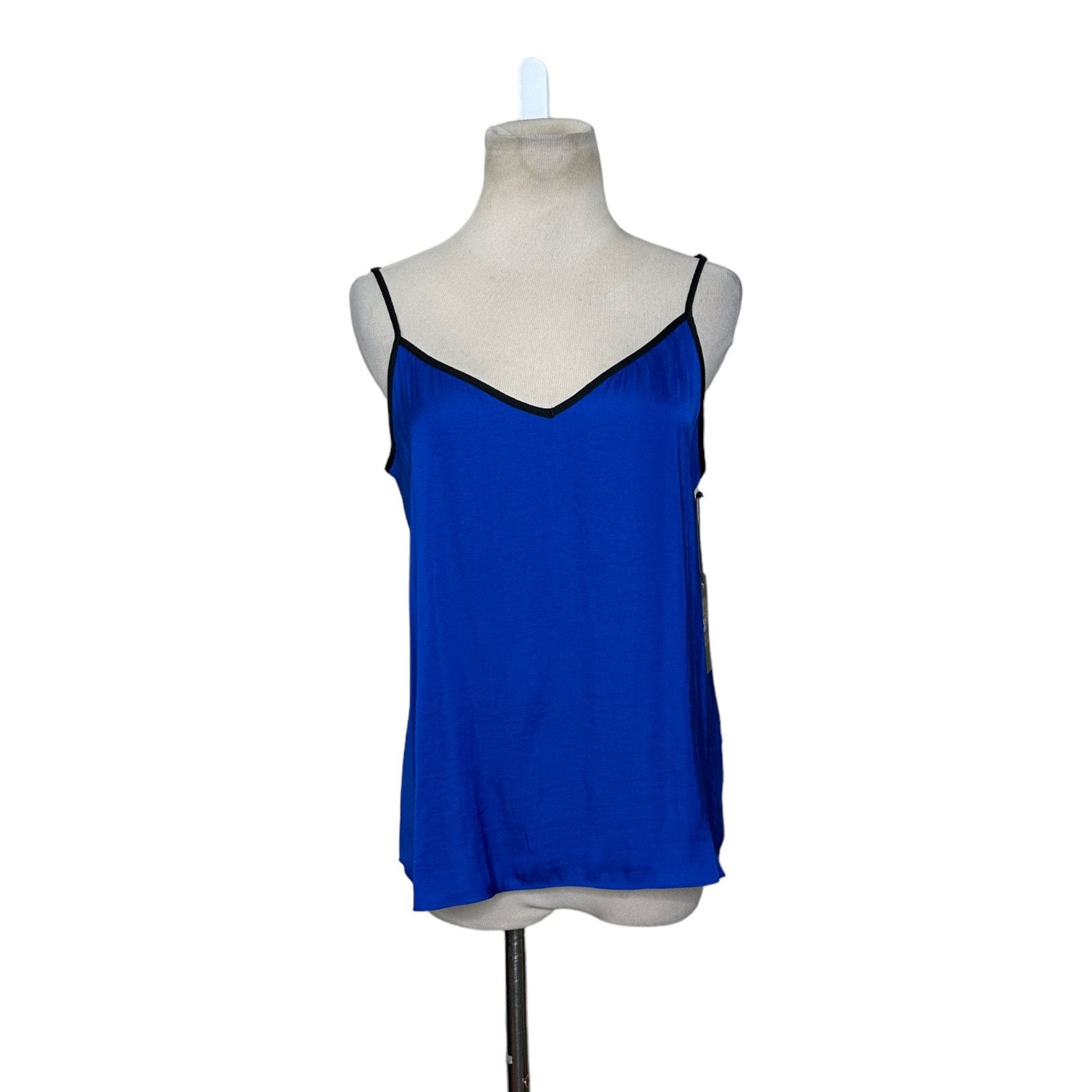 Vince Camuto Vince Camuto blue w black trim camisole size medium Size M / US 6-8 / IT 42-44 - 7 Thumbnail