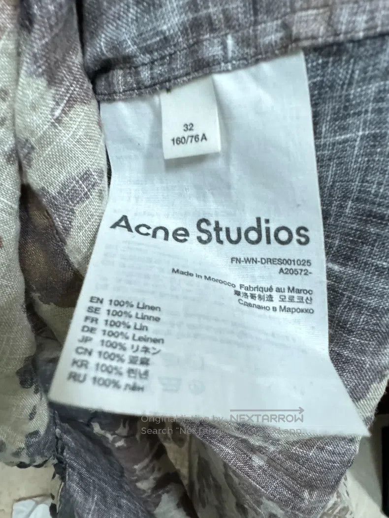 Acne Studios Acne Studios Cow Print Splatter, Linen Shirt and Little Dr Size 4XL / US 24-26 - 8 Thumbnail