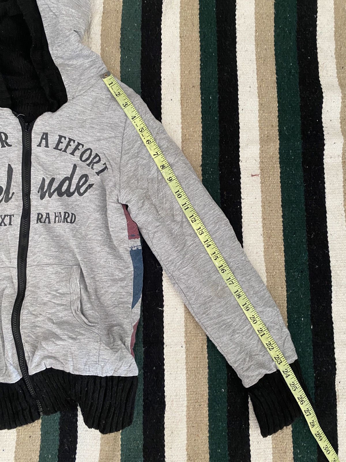 Hysteric Glamour Japanese Zelos Union Jack Reversible Hoodie Size US M / EU 48-50 / 2 - 19 Thumbnail
