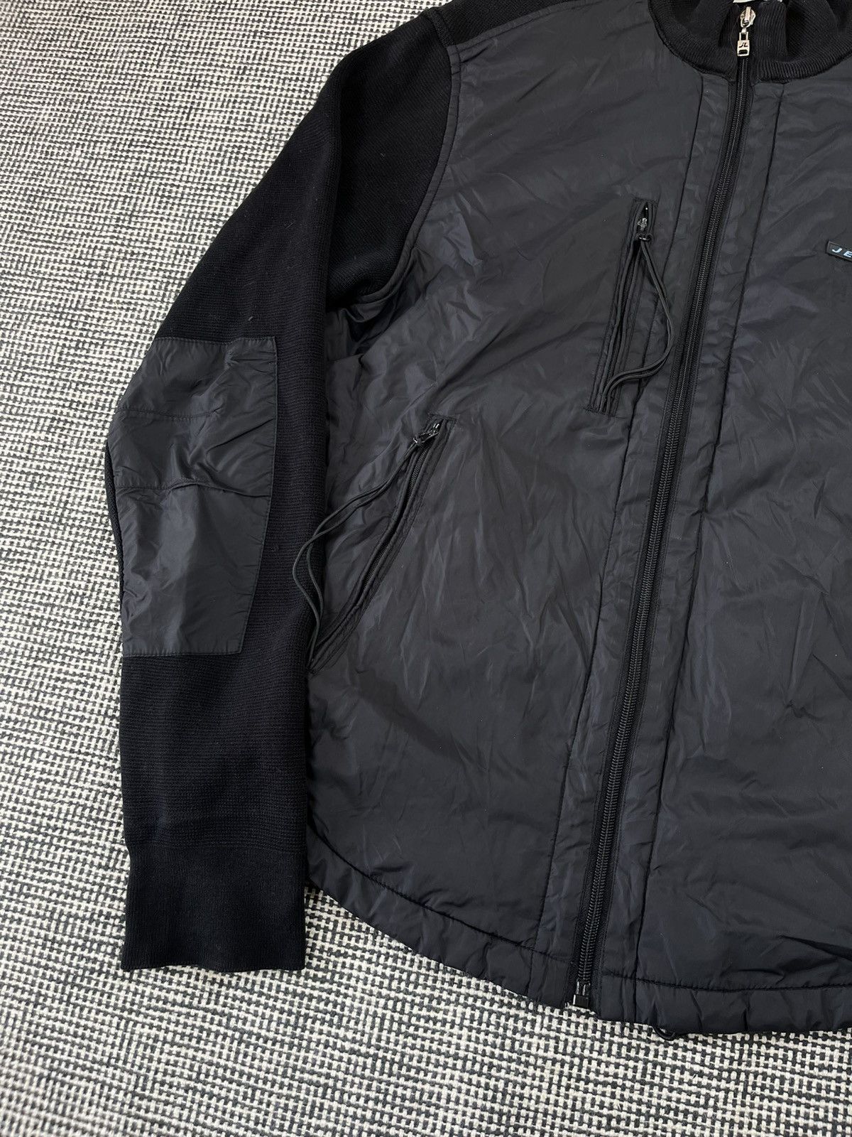 Japanese Brand × Jet Lag × Vintage JET LAG y2k bondage nylon sweater cargo rave cyber harajuku Size US XL / EU 56 / 4 - 4 Thumbnail
